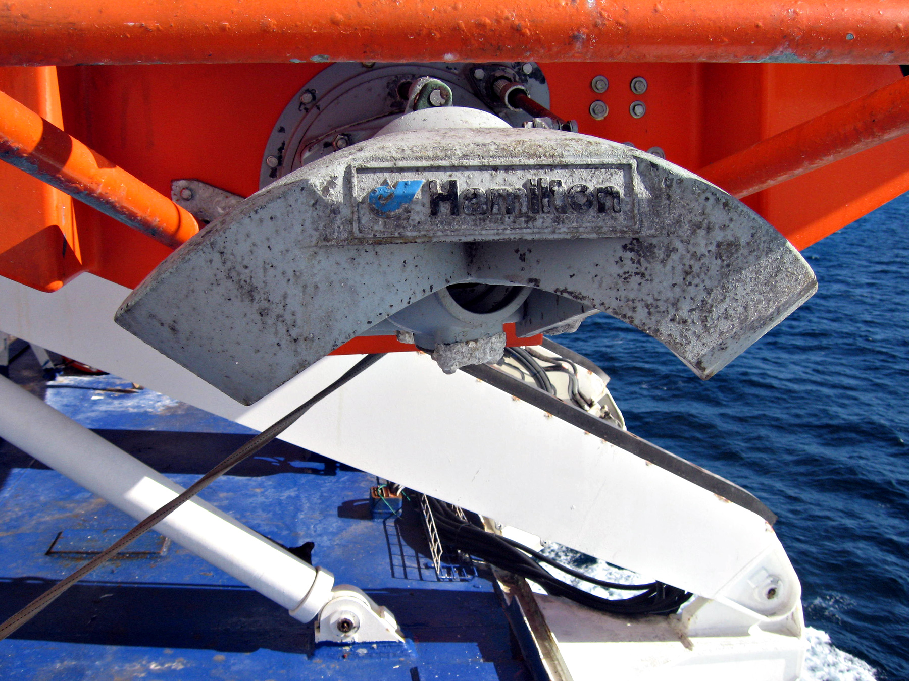 Life boat propeller, Bars, Lifeboat, Metal, Orange, HQ Photo