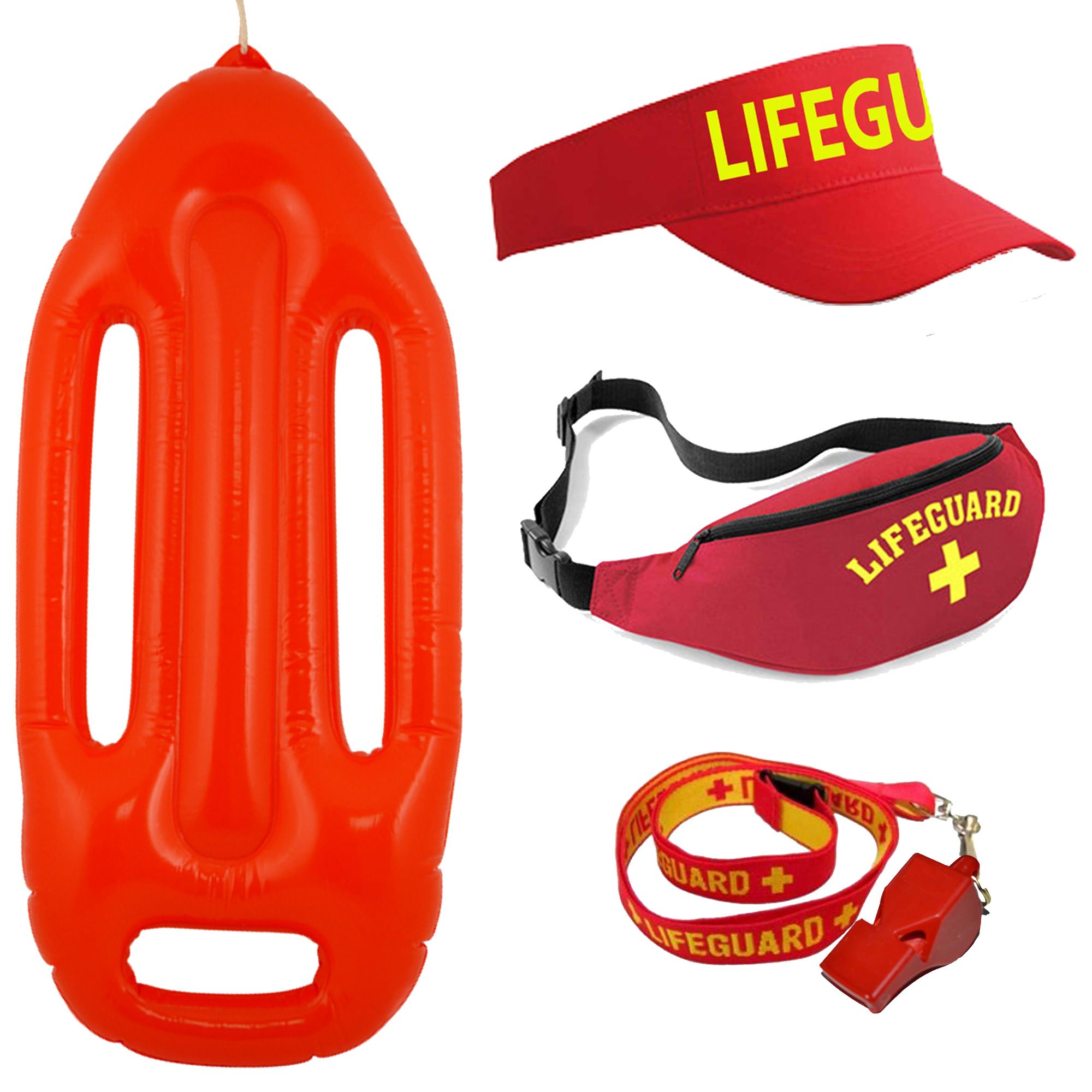 Lifeguard Accessories Set Red Yellow
