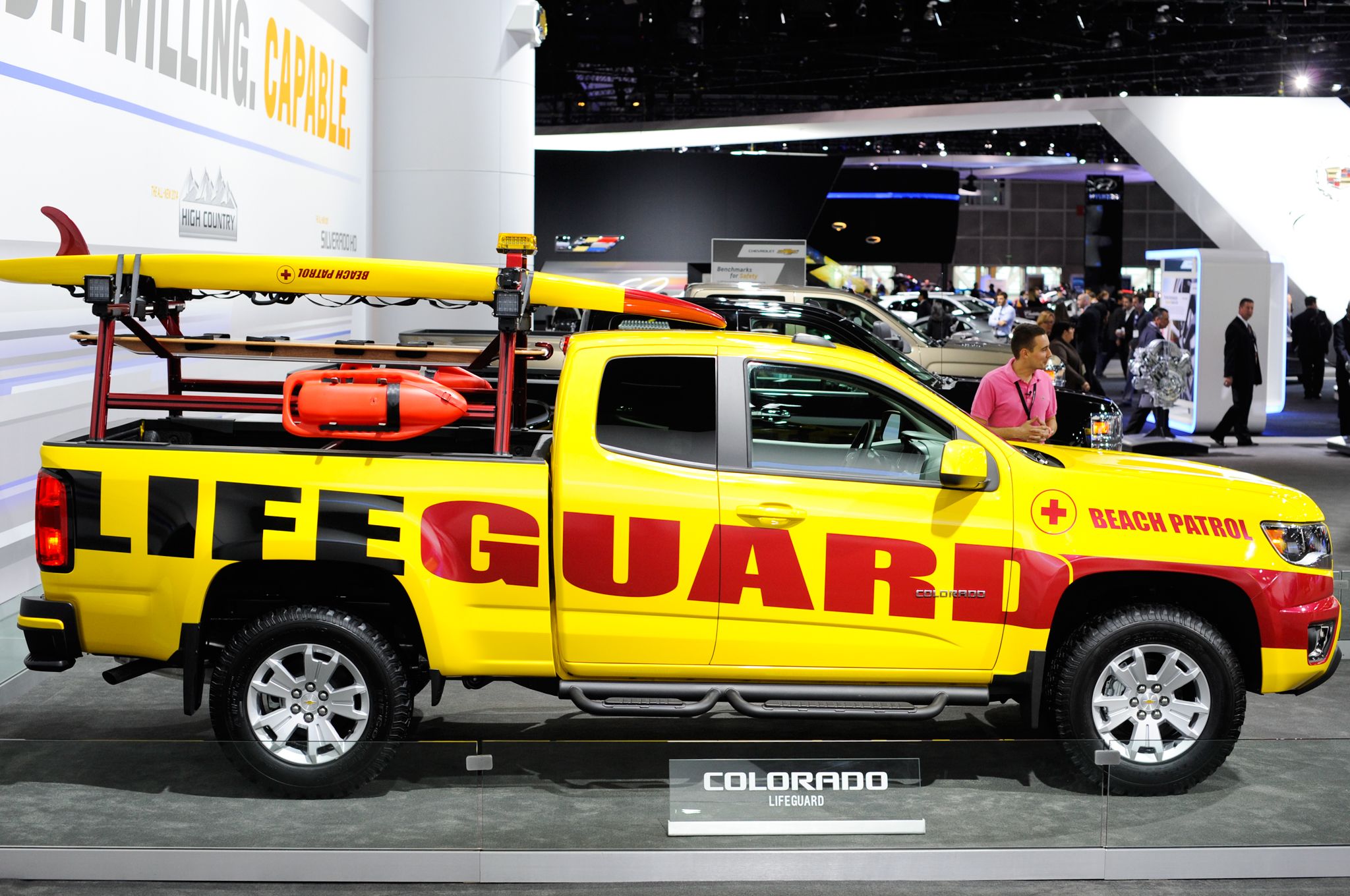 Lifeguard Edition of the 2015 Chevrolet Colorado - 2013 L.A. Auto ...