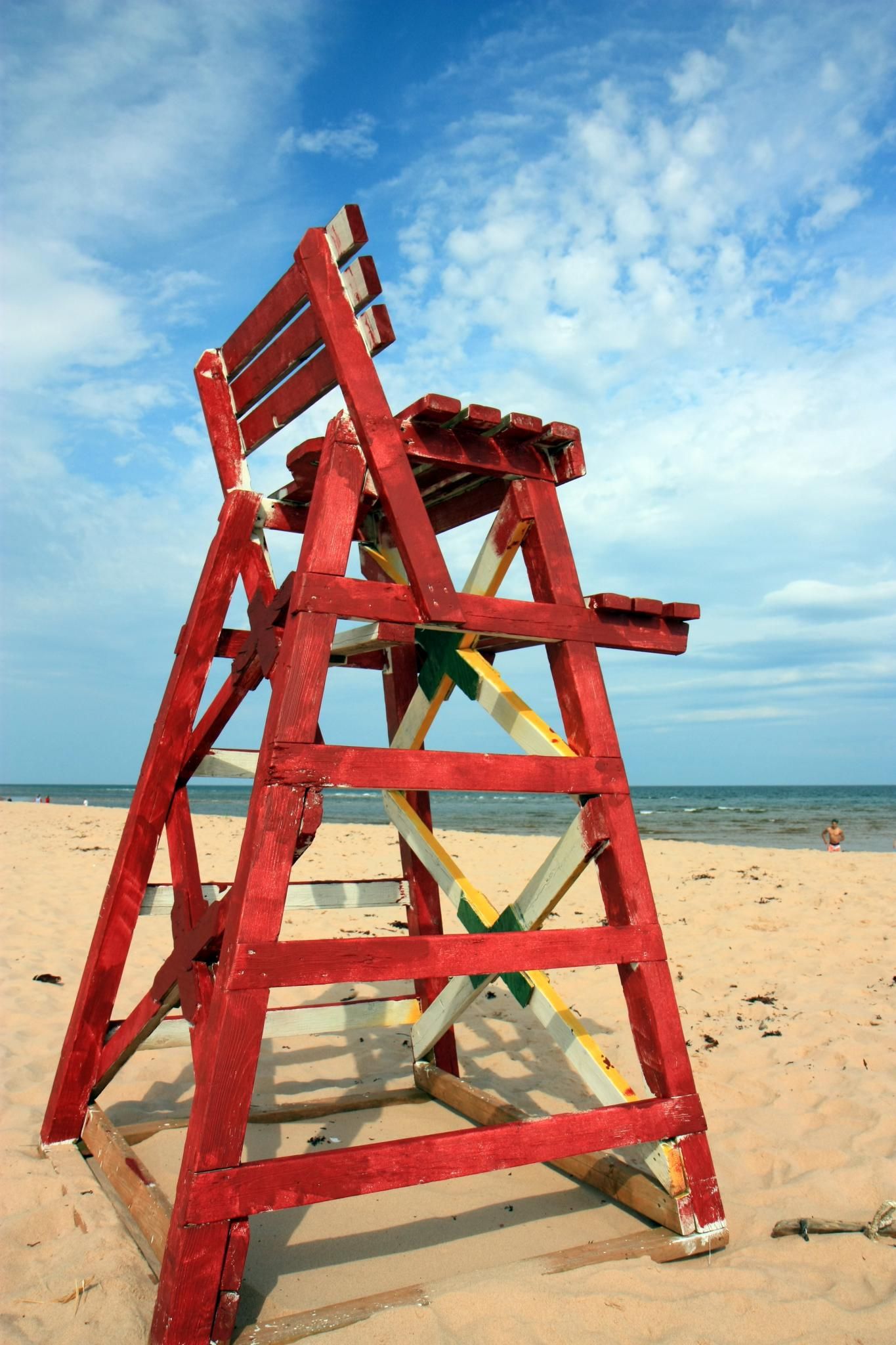 lifeguard chair photo page theydesign regarding lifeguard chair The ...