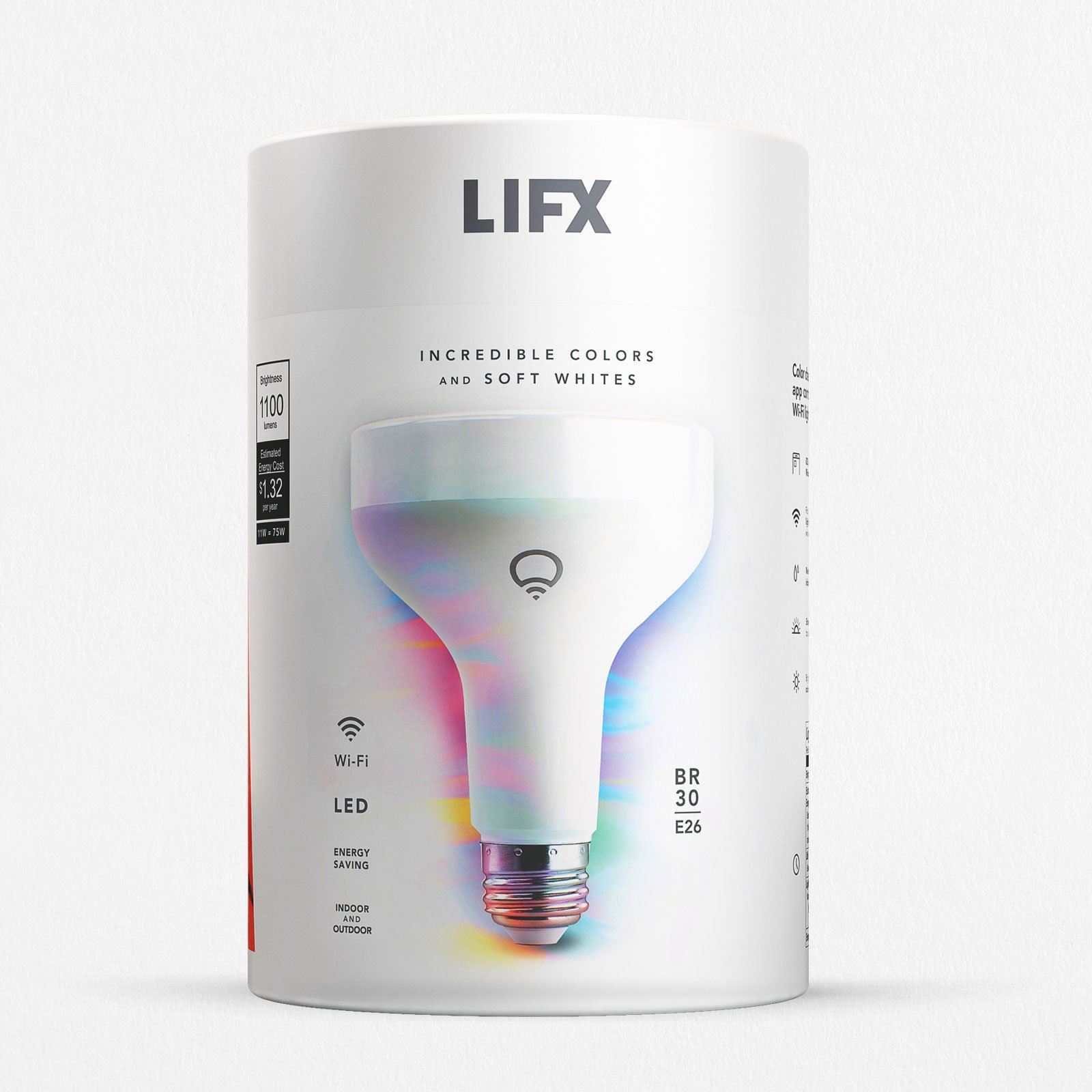 LIFX BR30 Color LED Smart Bulb