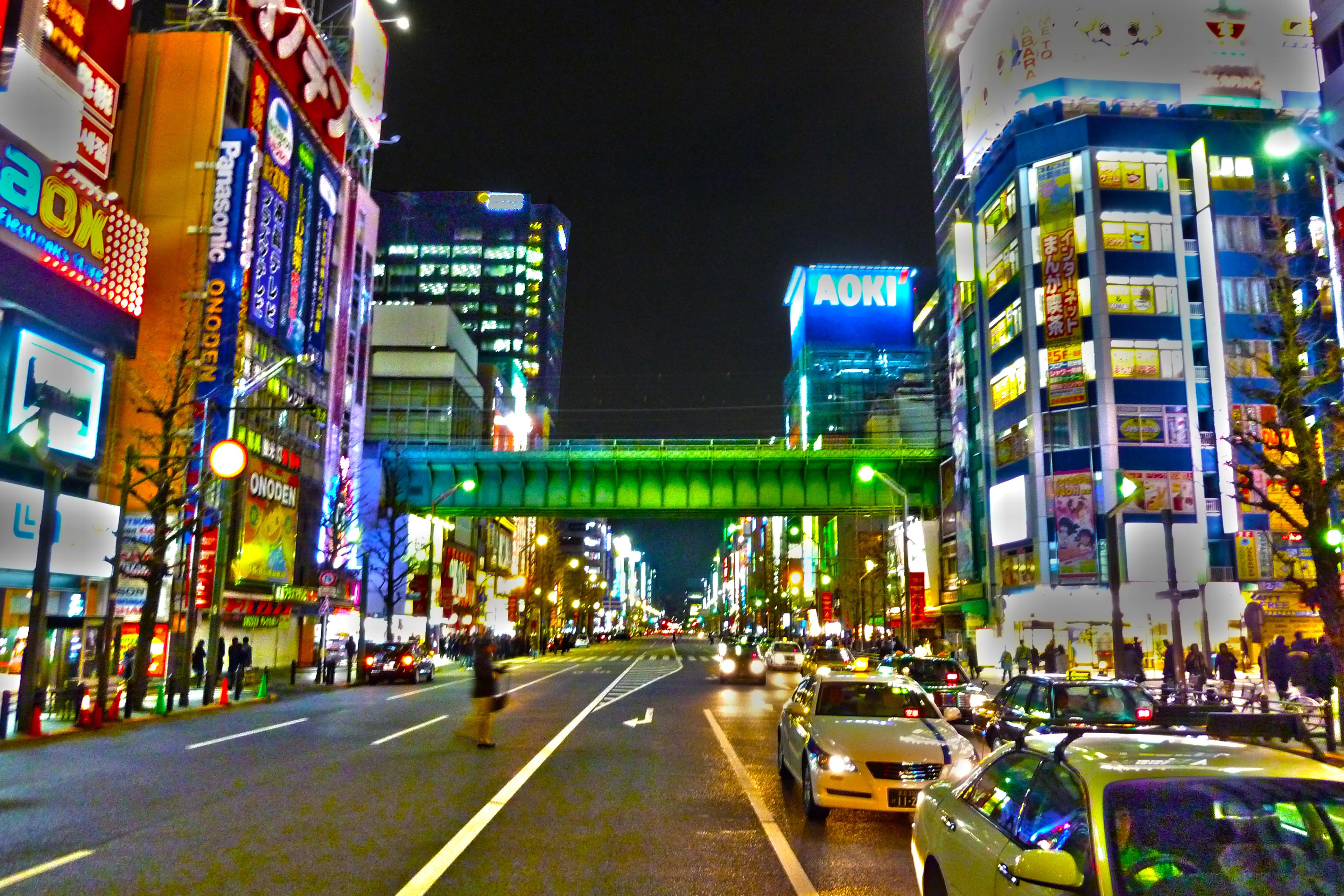Image - Street-Light-Building-Wallpaper-Akihabara-Tokyo-Japan.jpg ...