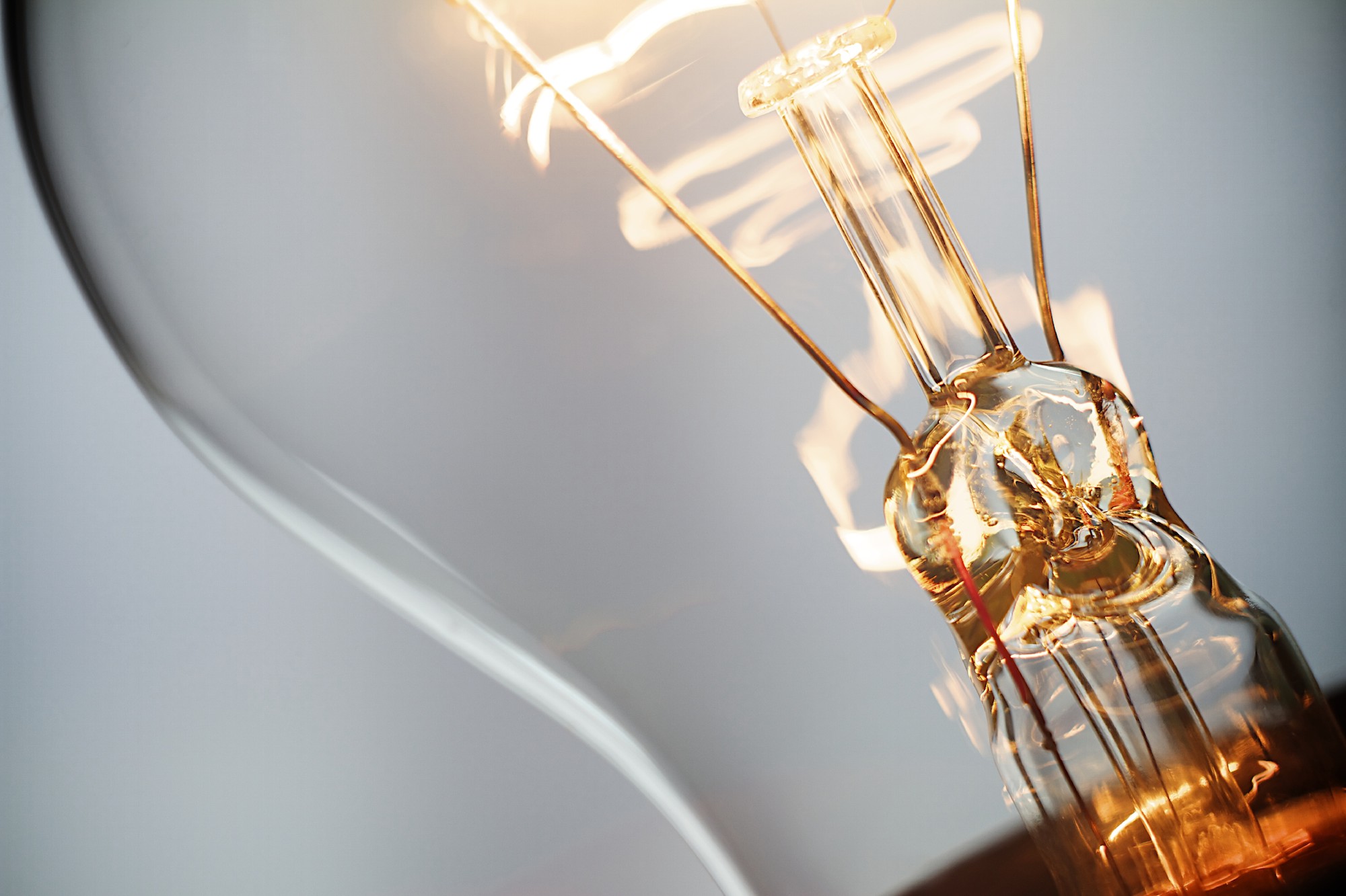 The Lightbulb - simple ideas, shine brightest.