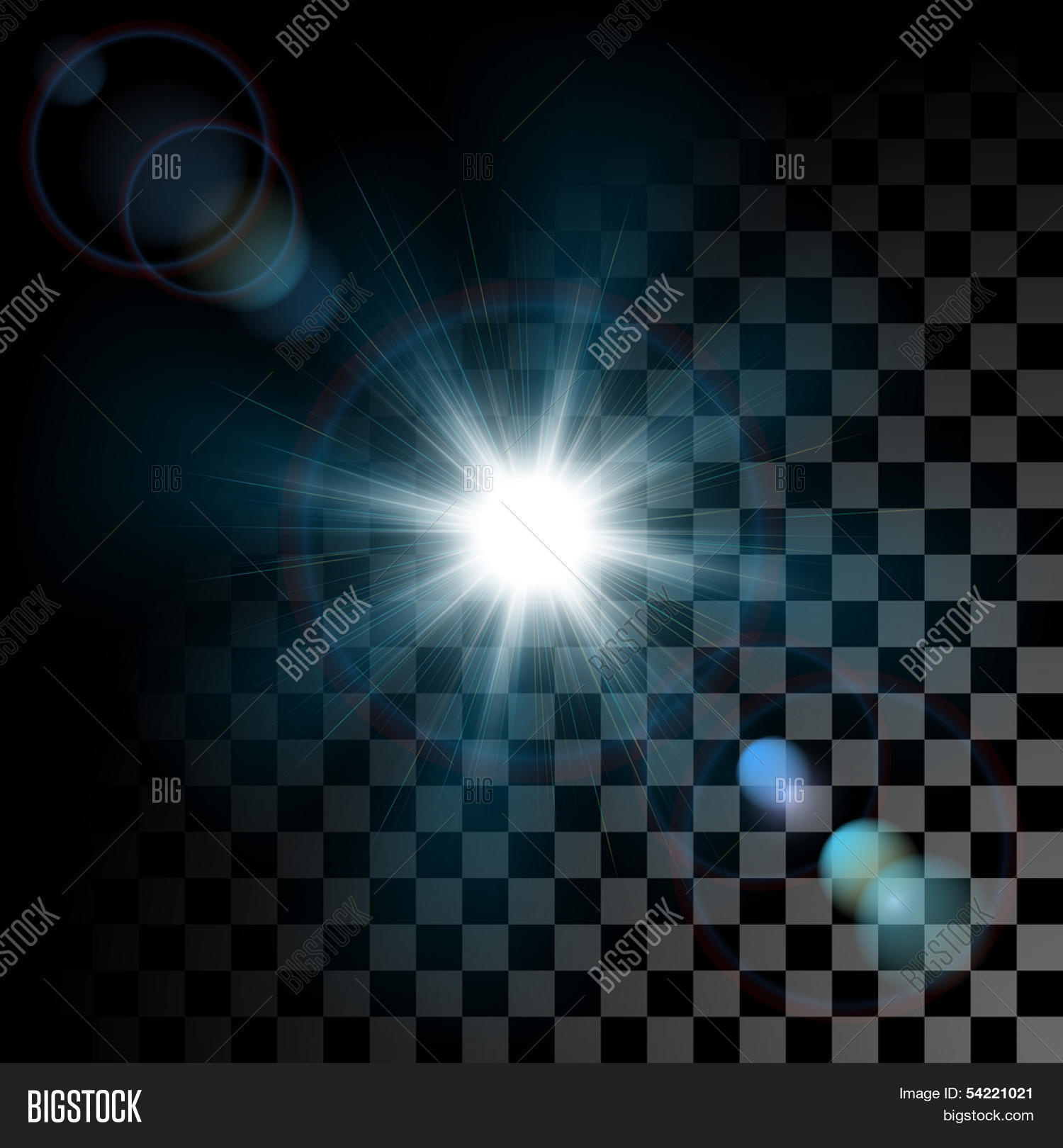 Vector Glowing Light Effect Star Vector & Photo | Bigstock