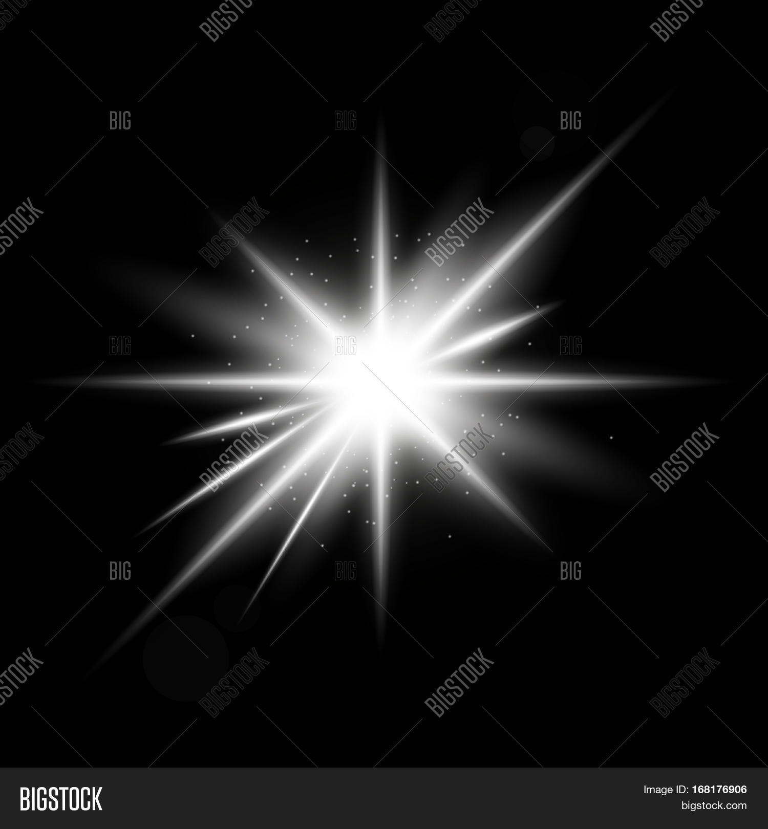 Spark Vector Light Effects. Silver Vector & Photo | Bigstock