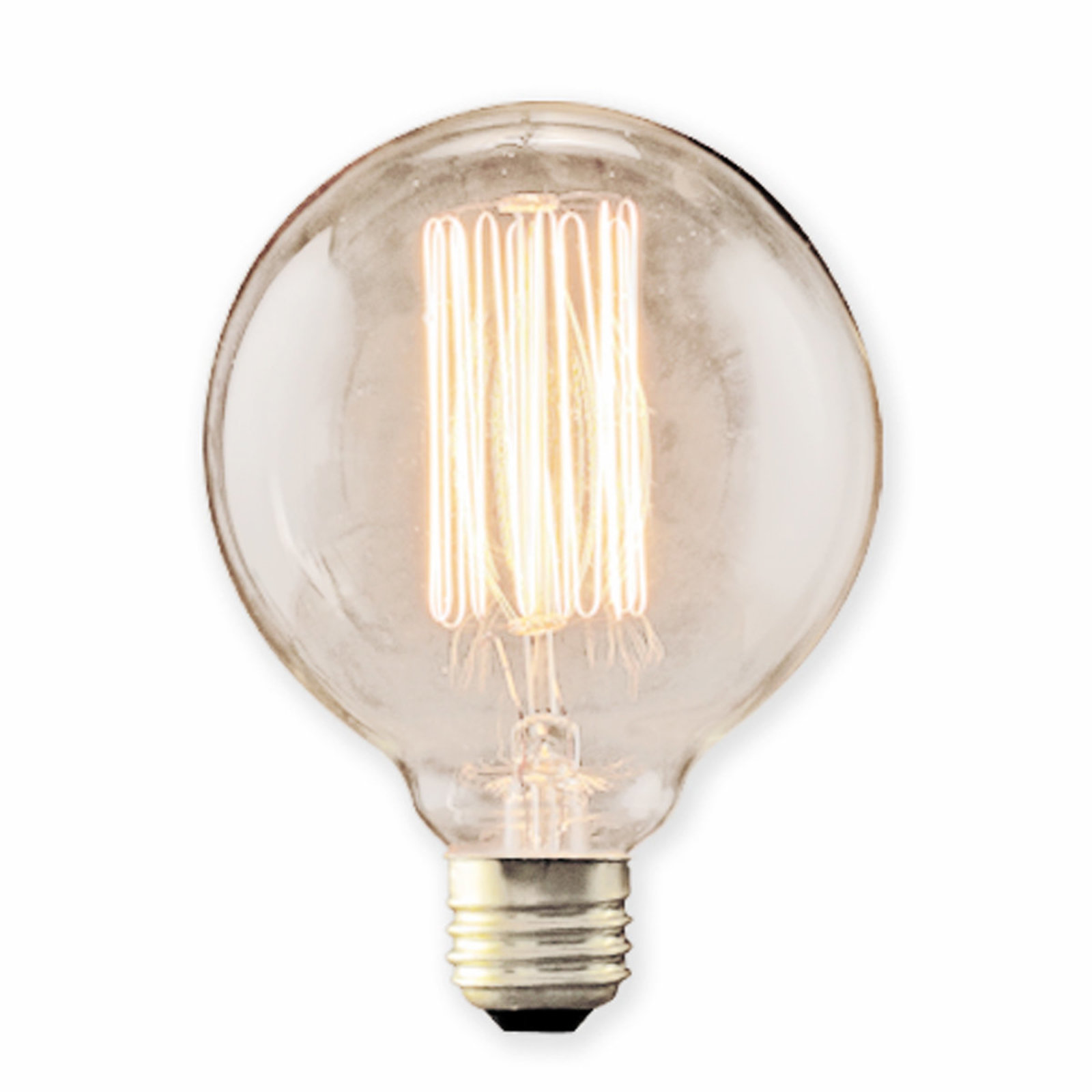60 Watt Vintage Globe Edison Bulb - Shades of Light