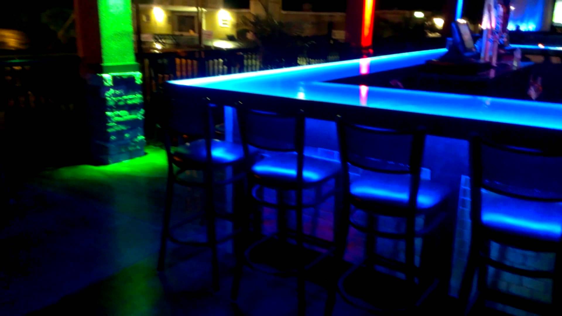 Bar and nightclub LED lighting ideas - YouTube