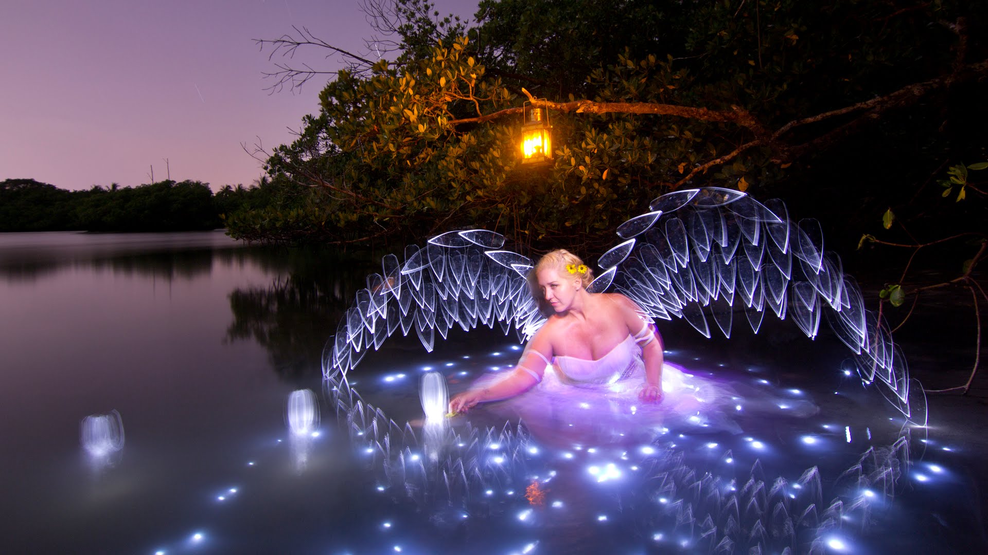 Light Painting Tutorial: How To Light Paint Wings - YouTube