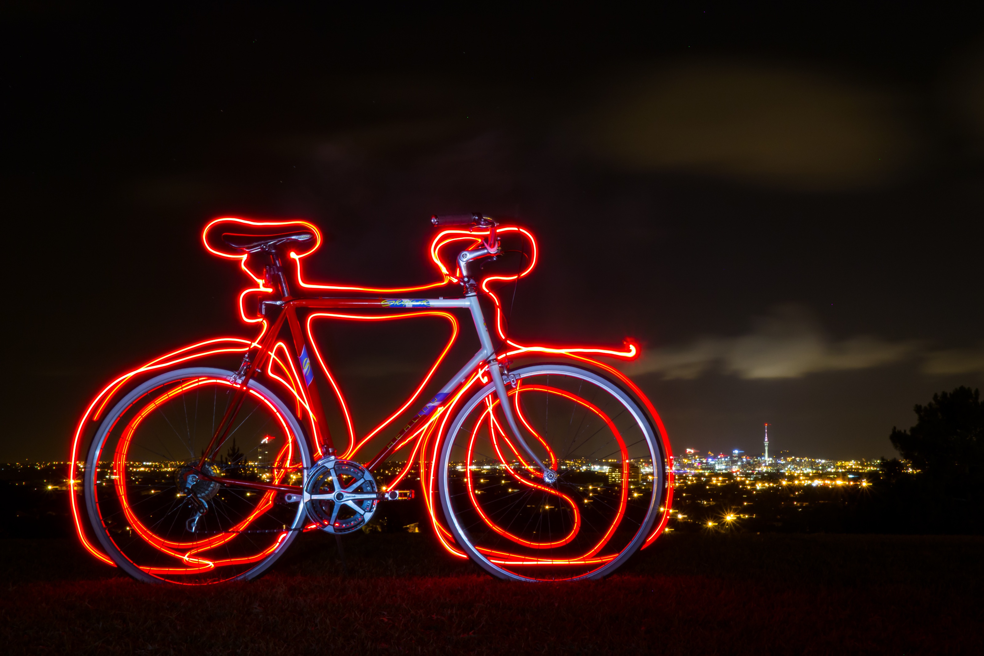 Light-Painting | Bike Friendly North Shore