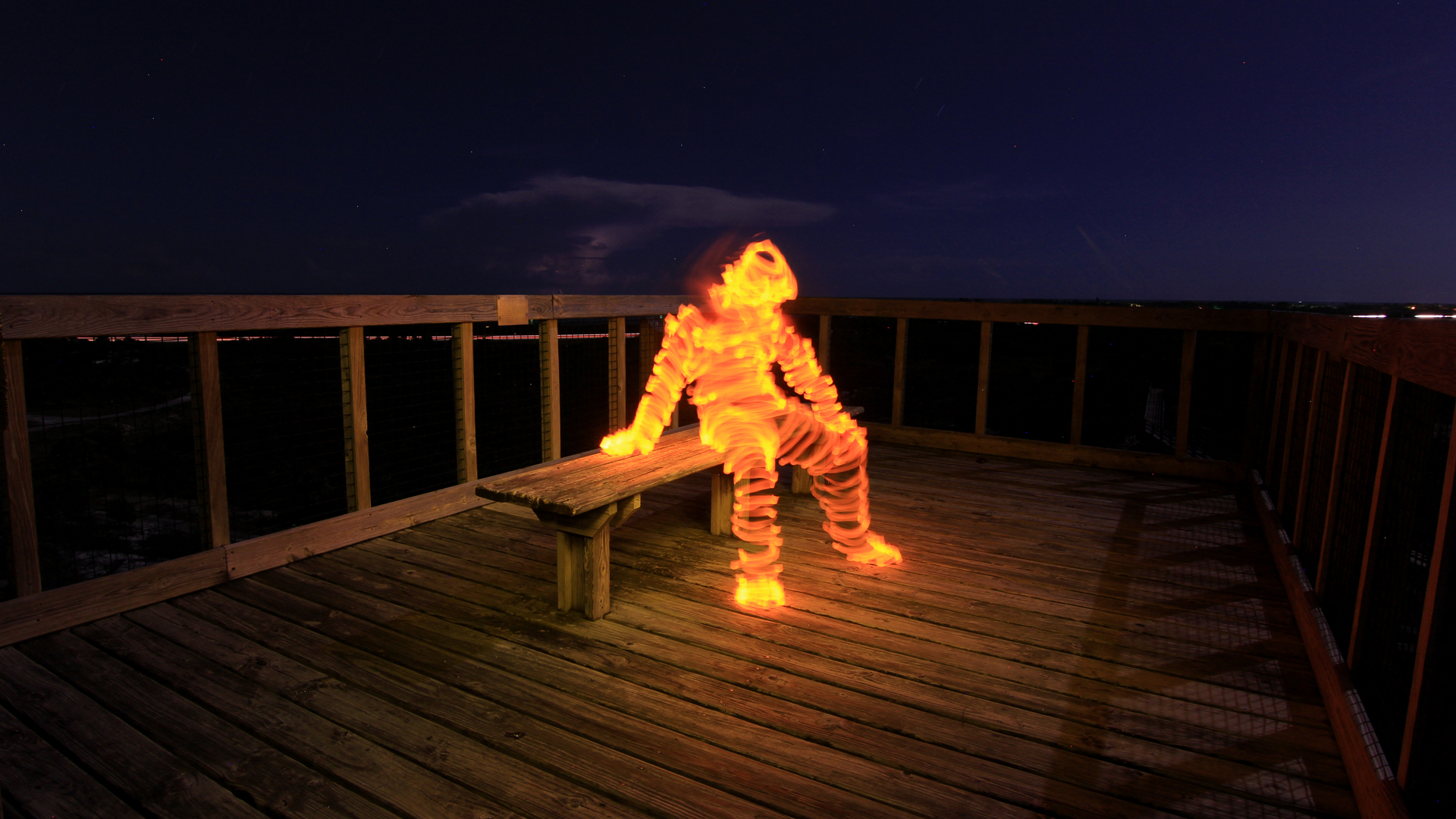 How to Light Paint a Light Man | Light Painting Photography