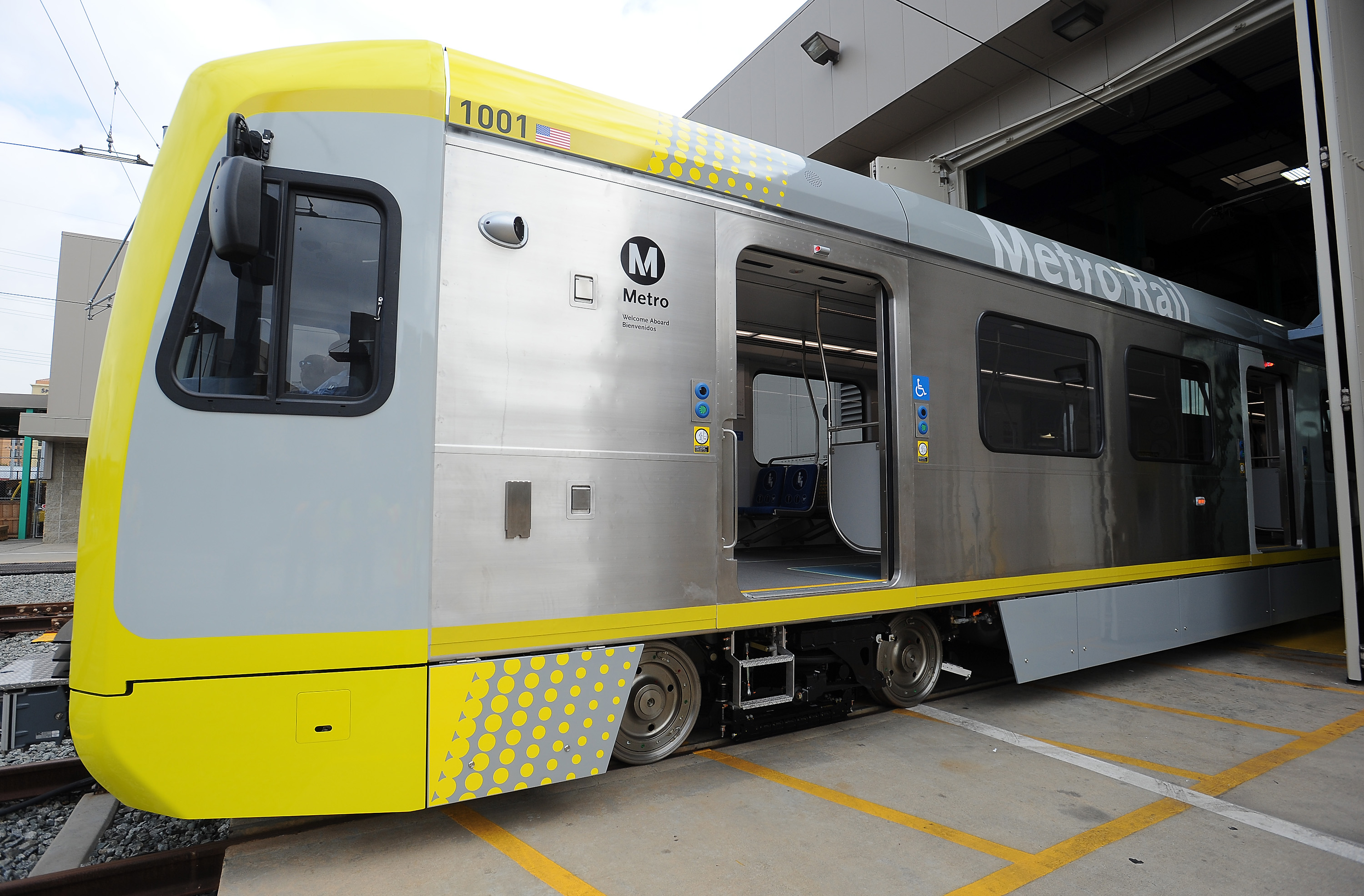 Metro unveils new Kinkisharyo pilot rail car | The Source