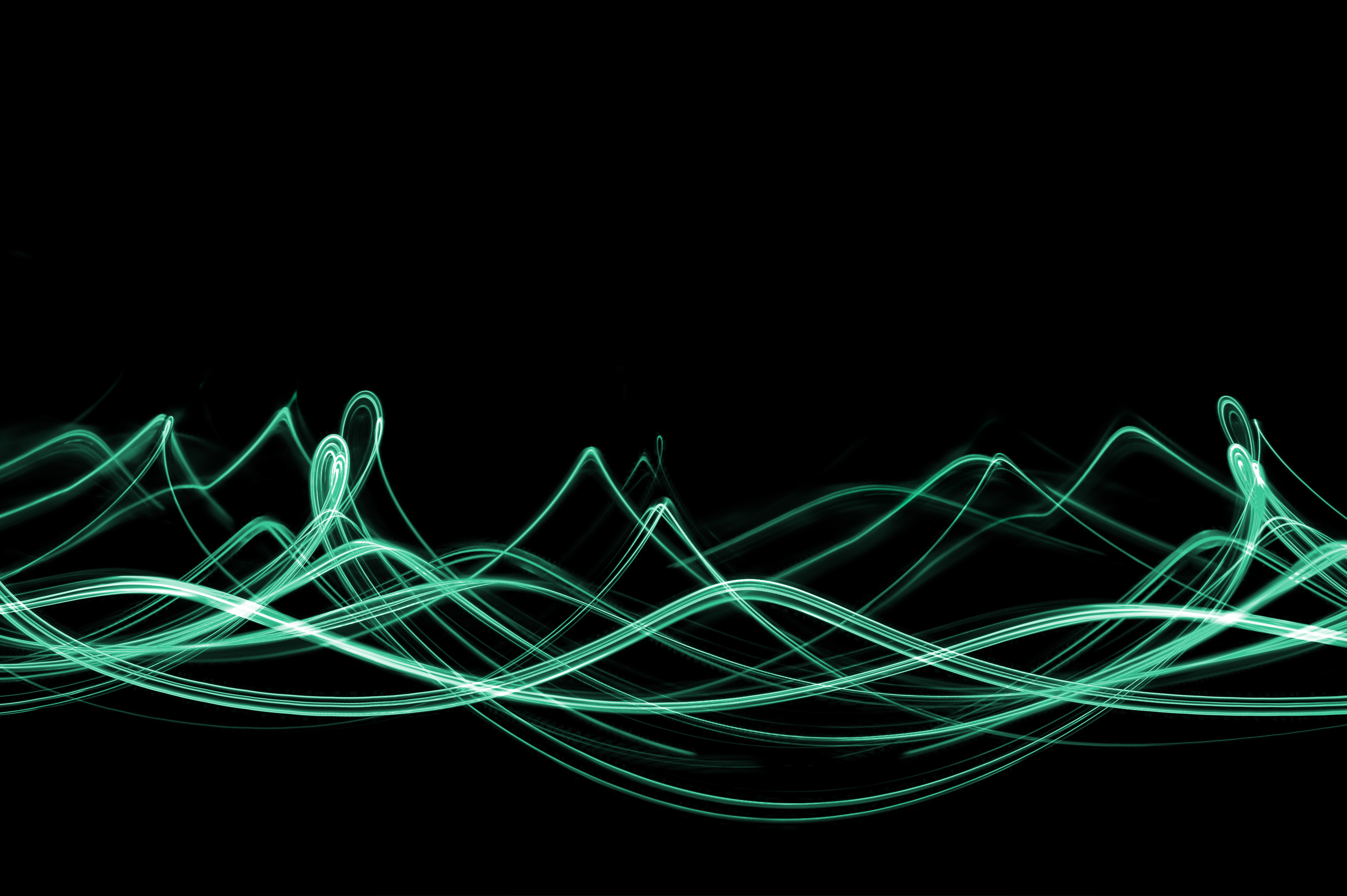 green light waves | Free backgrounds and textures | Cr103.com