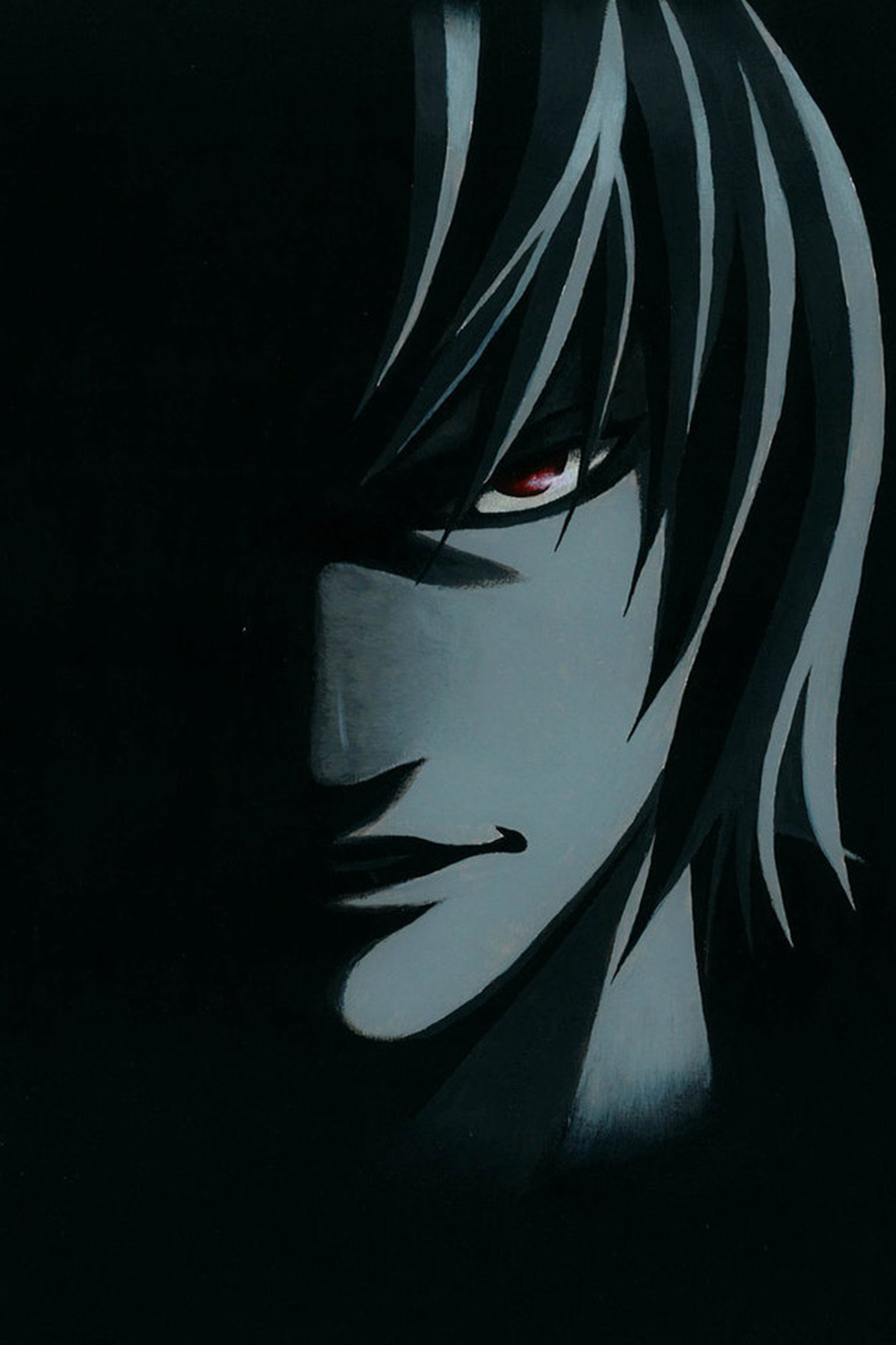 Anime Light Yagami from Death Note poster in India - Silly Punter