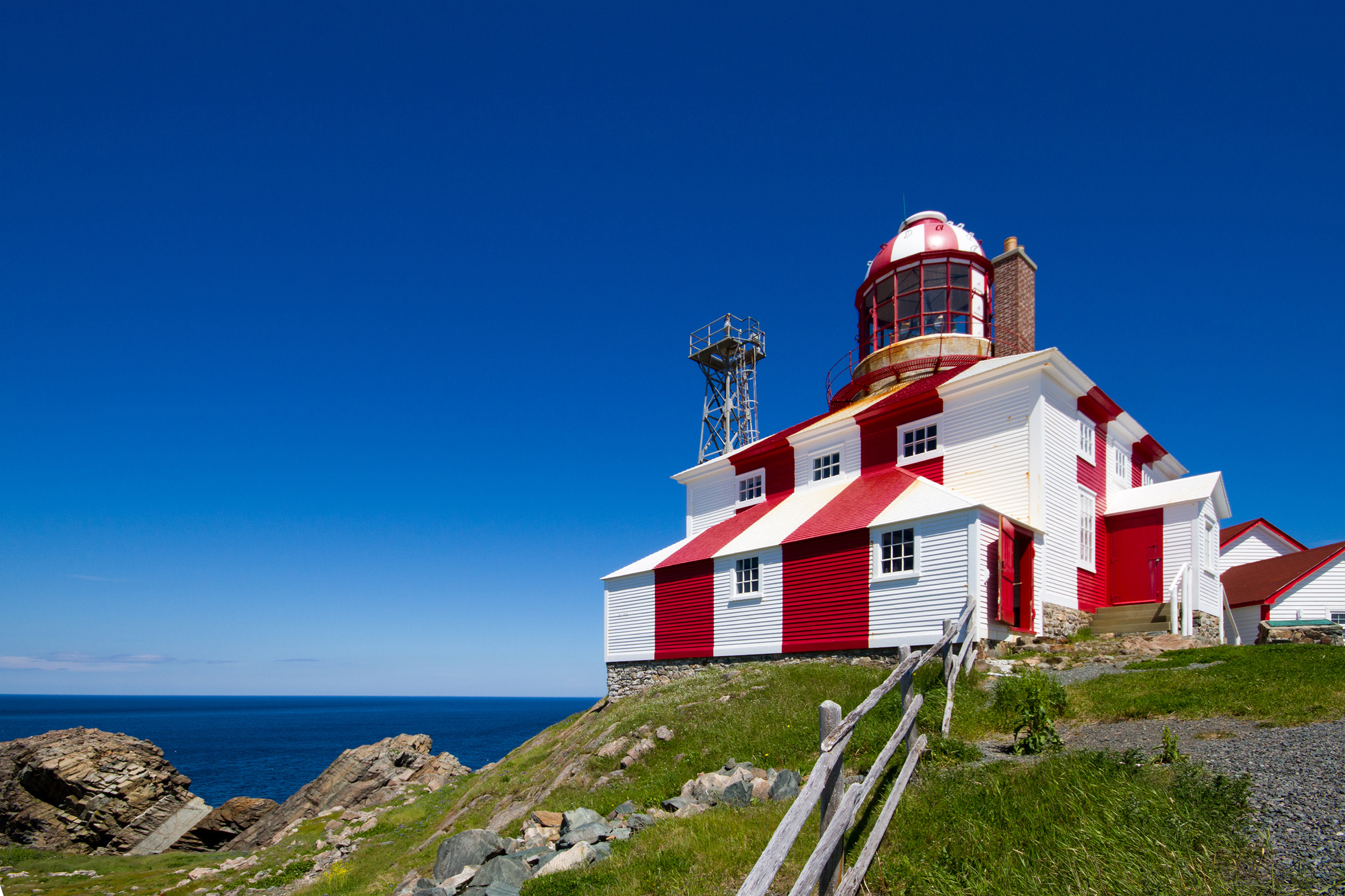 Lighthouse, Atlantic, Newfoundland, Travel, Tourism, HQ Photo