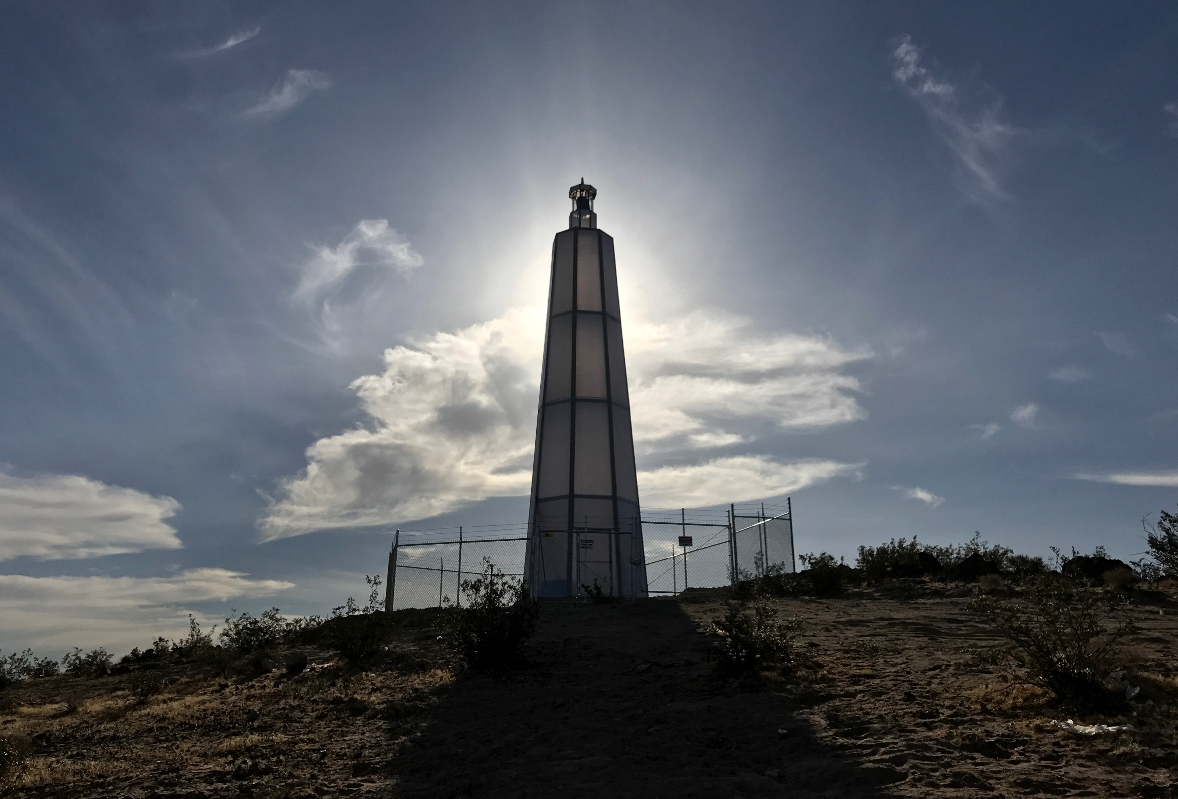 Desert Lighthouse | A Land Art Project By Daniel Hawkins