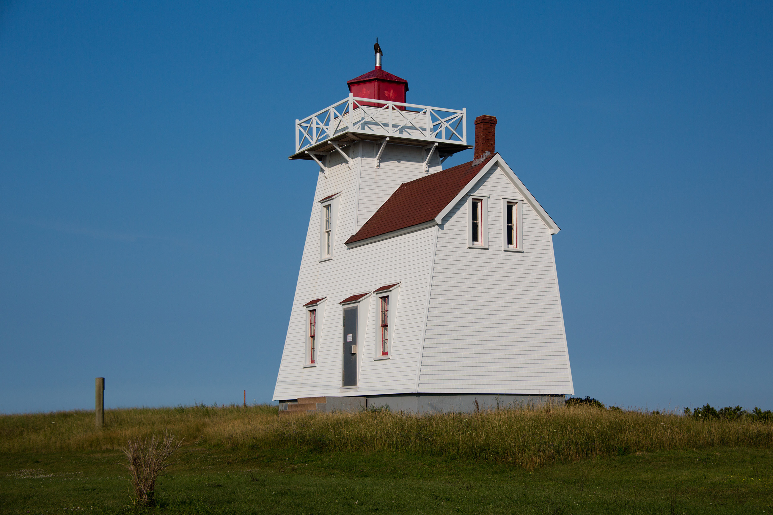Lighthouse, Atlantic, Redwhite, Navigate, Navigation, HQ Photo