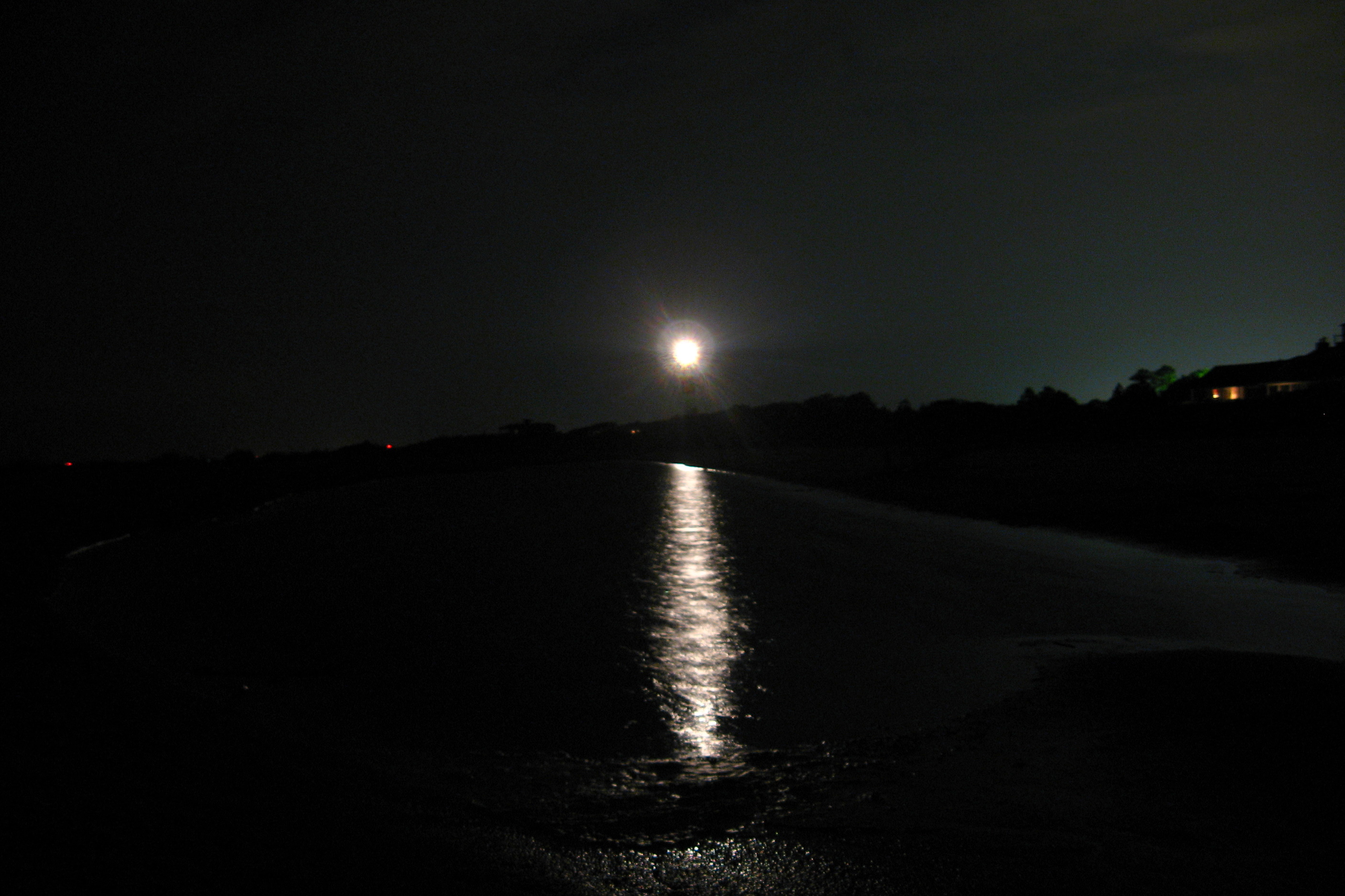 Lighthouse during night photo