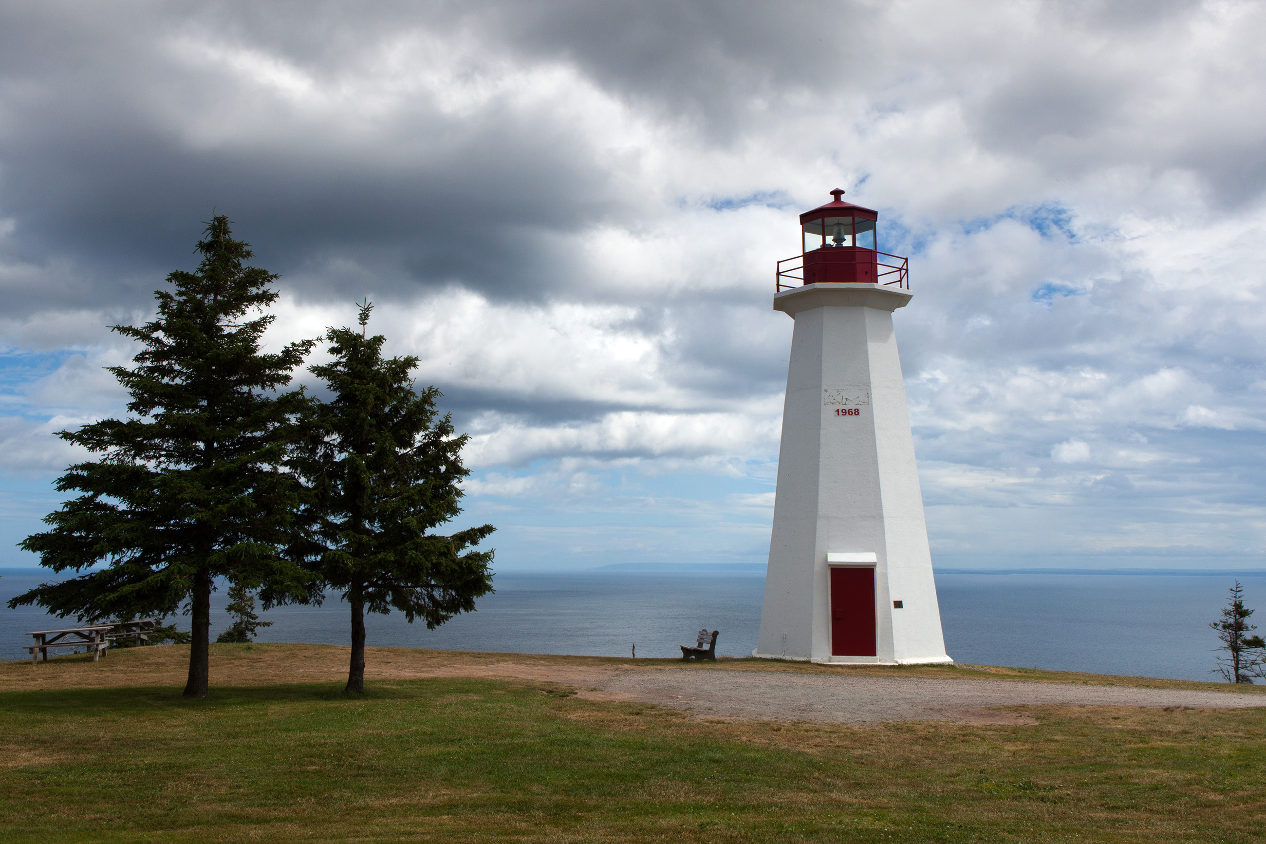 Lighthouse in atlantic canada photo