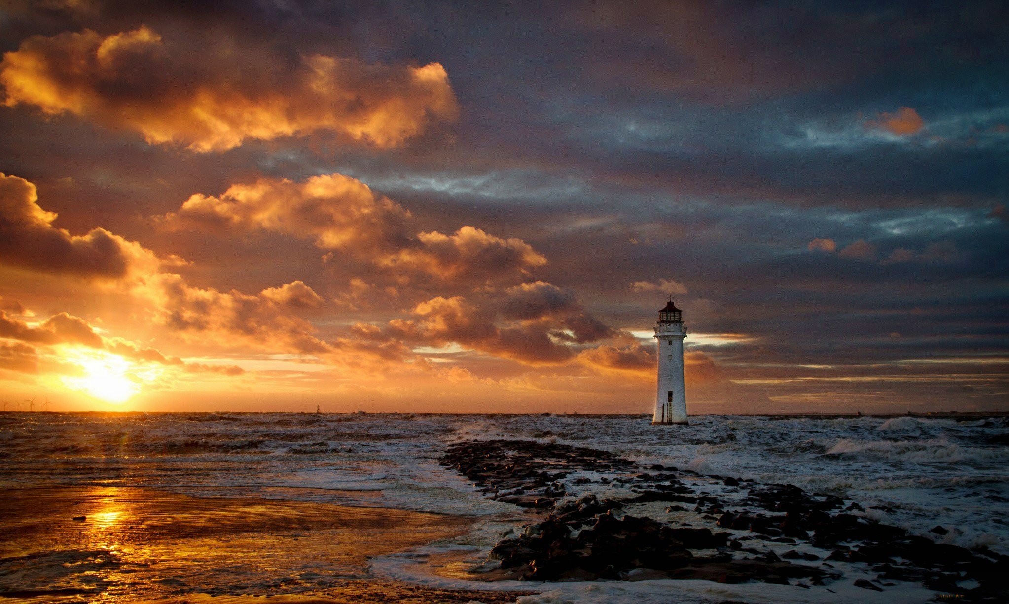 Sunrise Sunset: Ocean Sea Lighthouse Cute Nature Hd Images for HD 16 ...