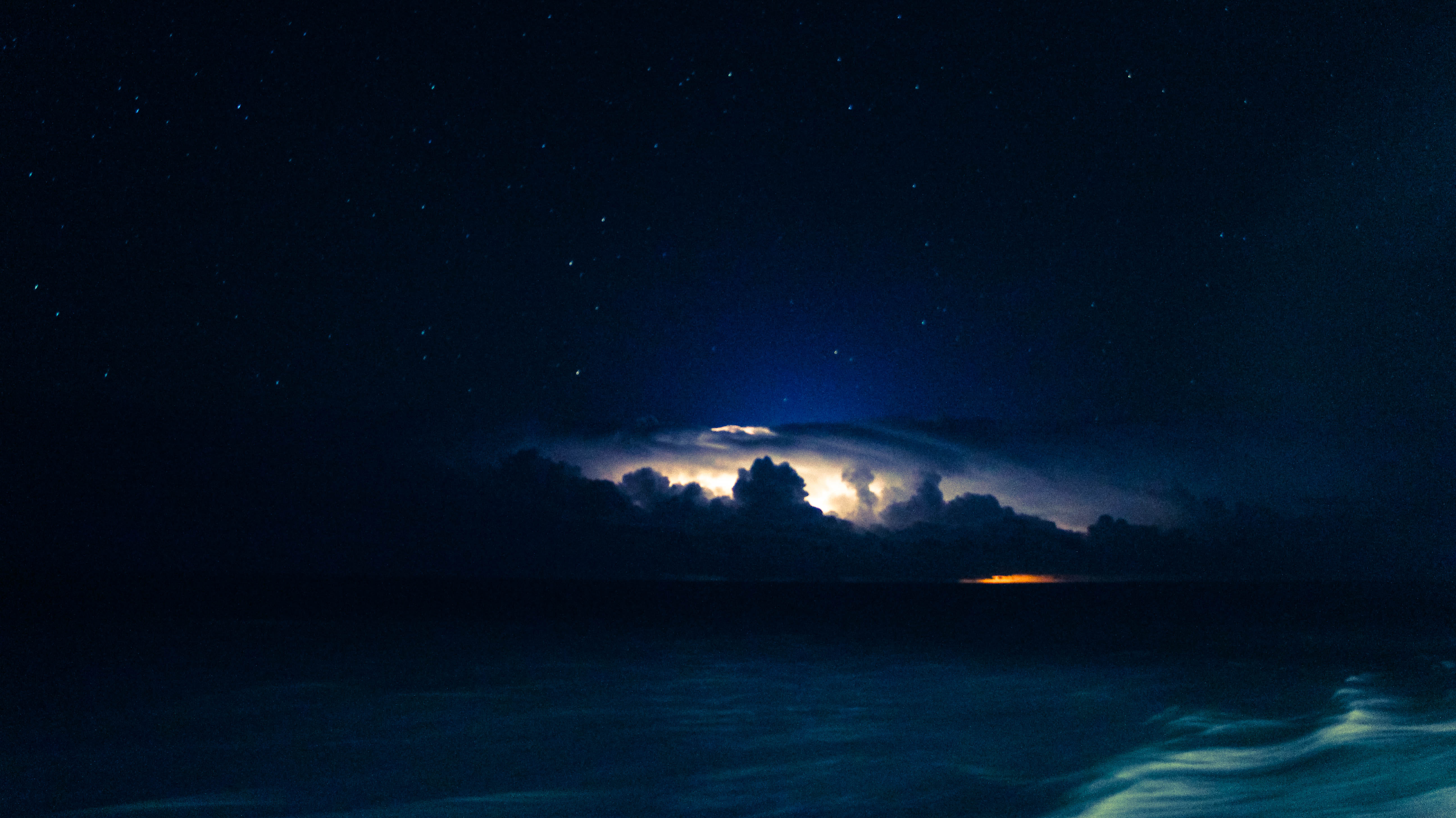 Free photo: Lightning at night - Outdoor - Free Download - Jooinn
