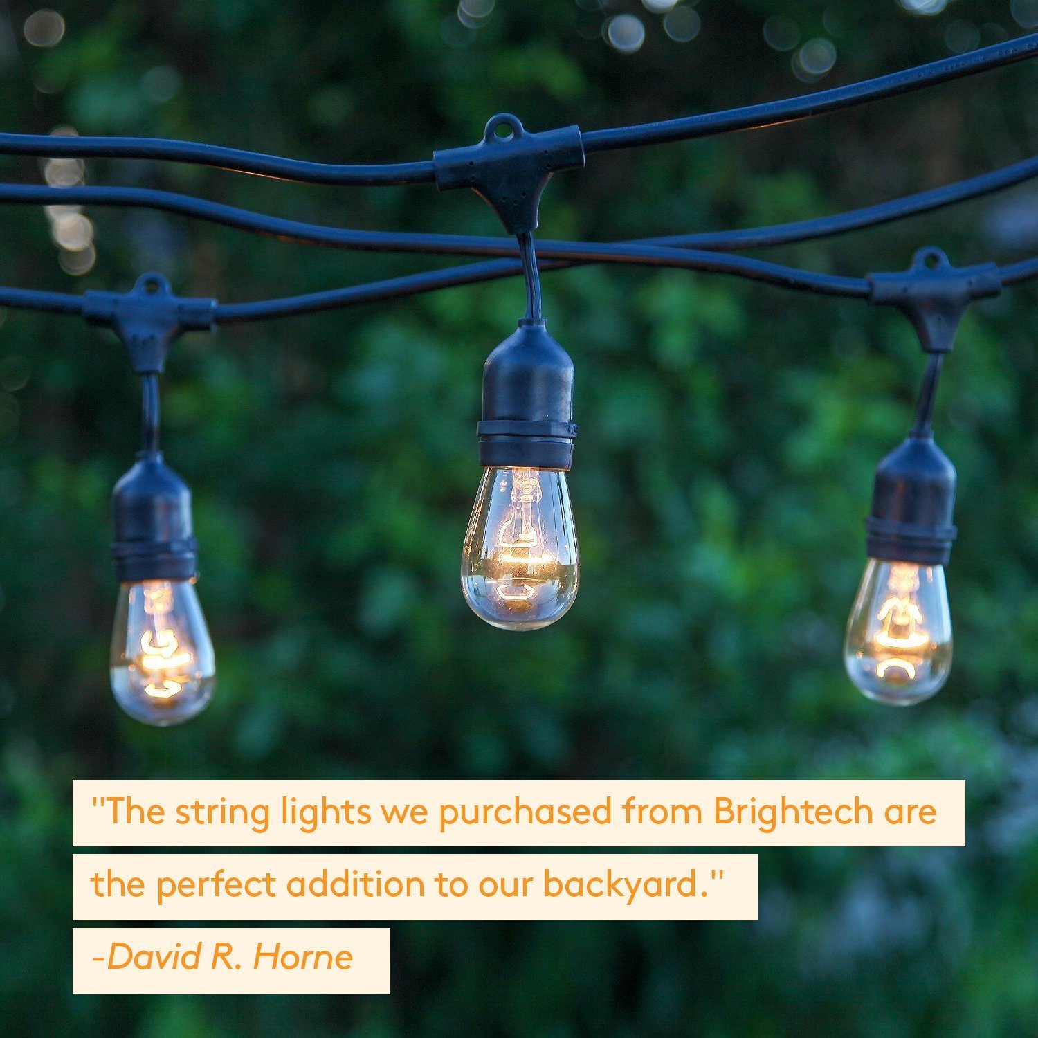 Amazon.com: Brightech Ambience Pro Waterproof Outdoor String Lights ...