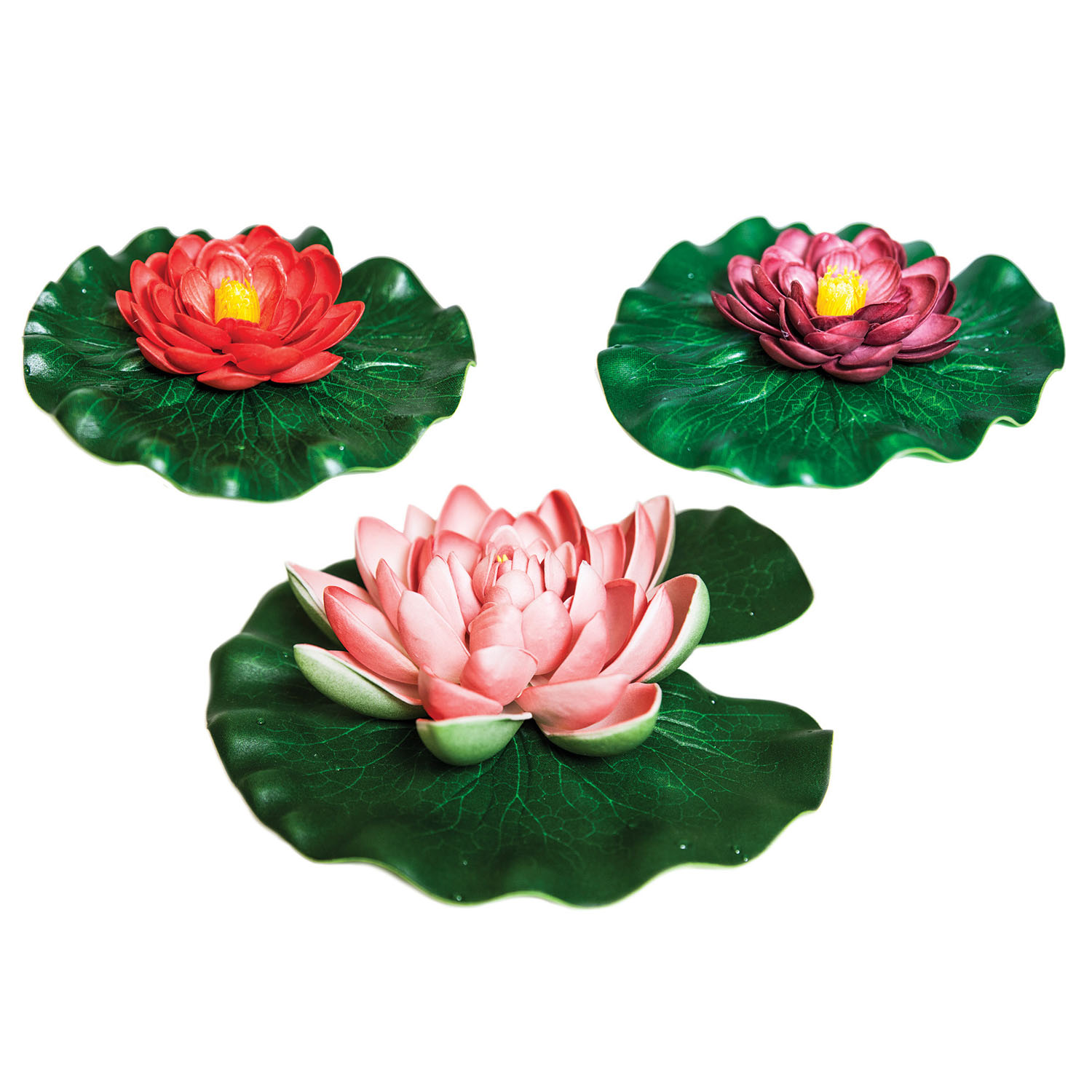 pond boss® Floating Lily Pad Variety Pack