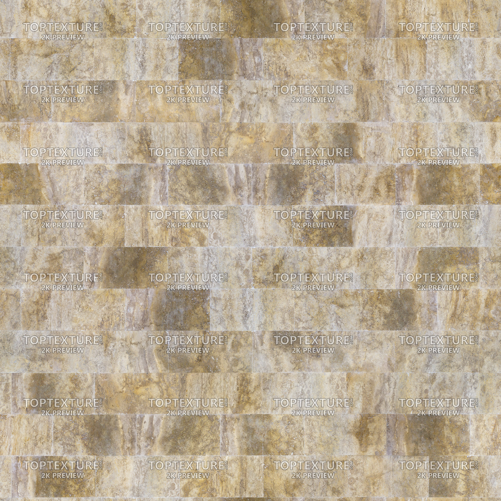 Beige-Brown Limestone Wall Tiles - Top Texture