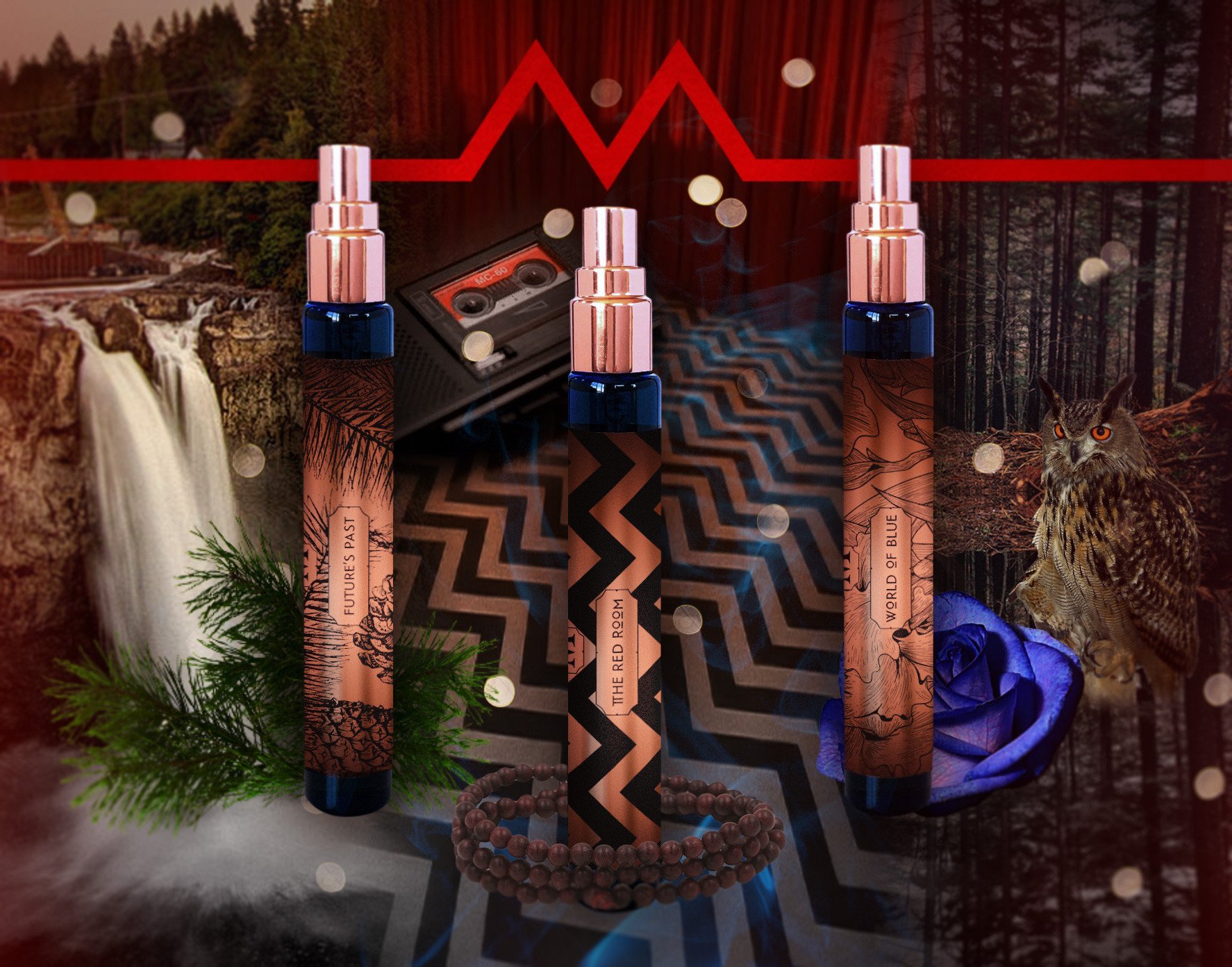 Official Twin Peaks Fragrance Collection - The 