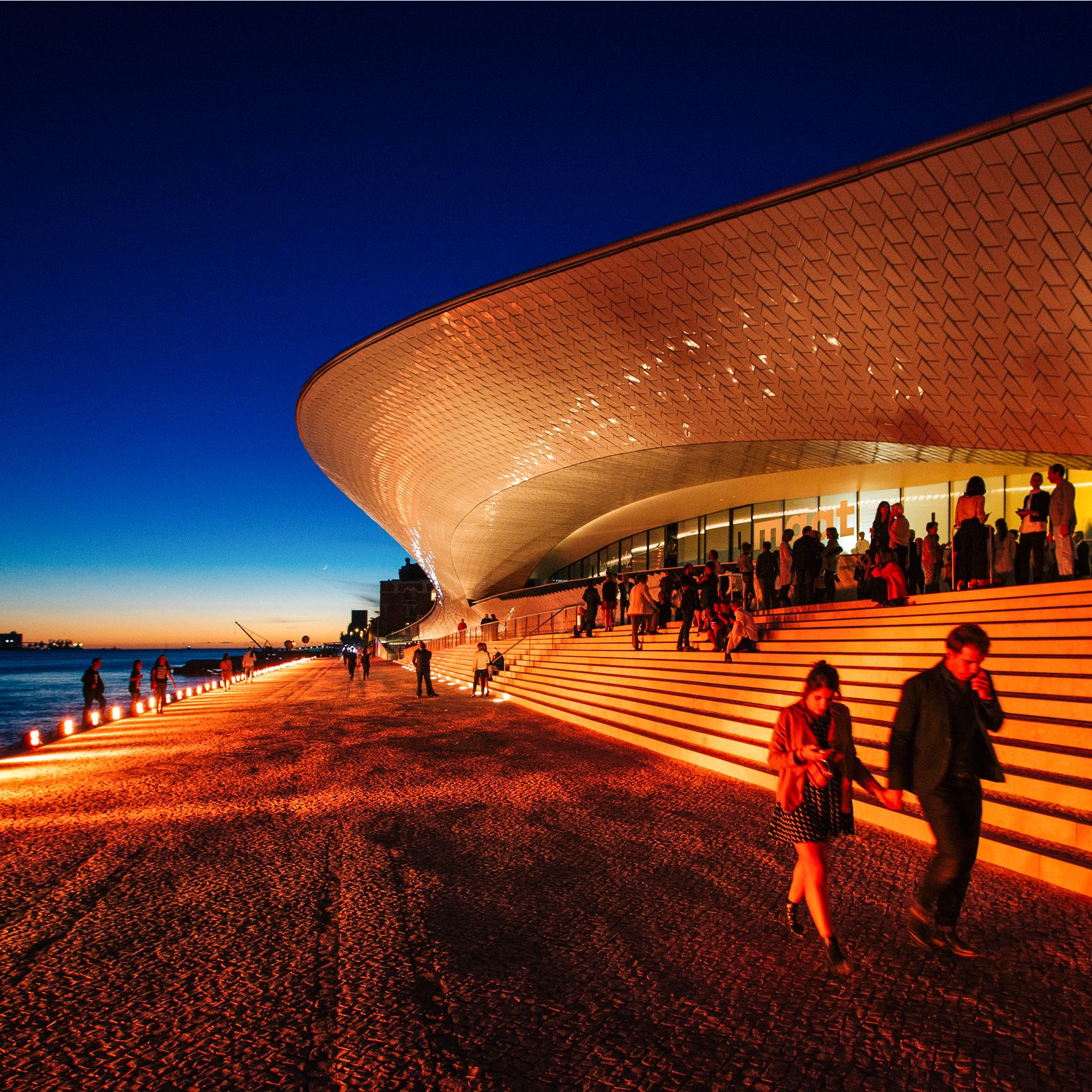 Amanda Levete's undulating MAAT museum opens in Lisbon