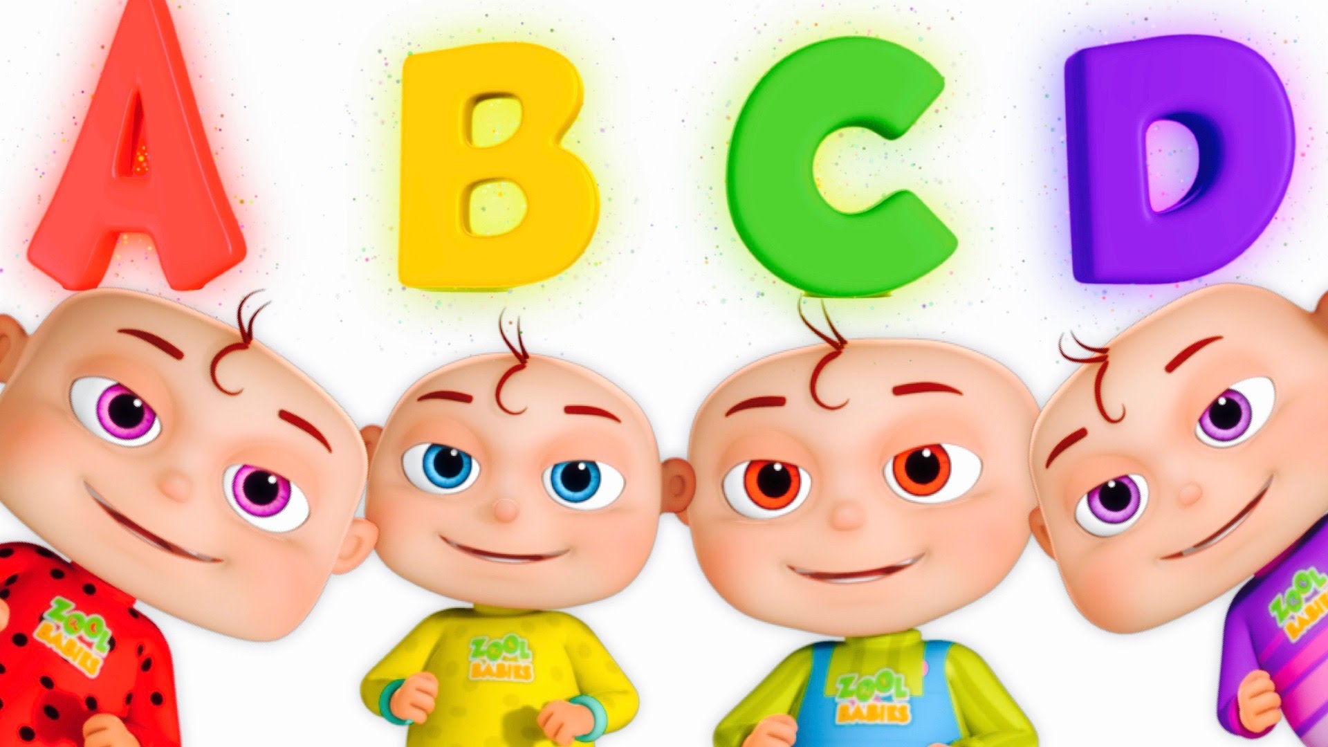 Five Little Babies Opening Surprise Eggs | ABC For Children ...