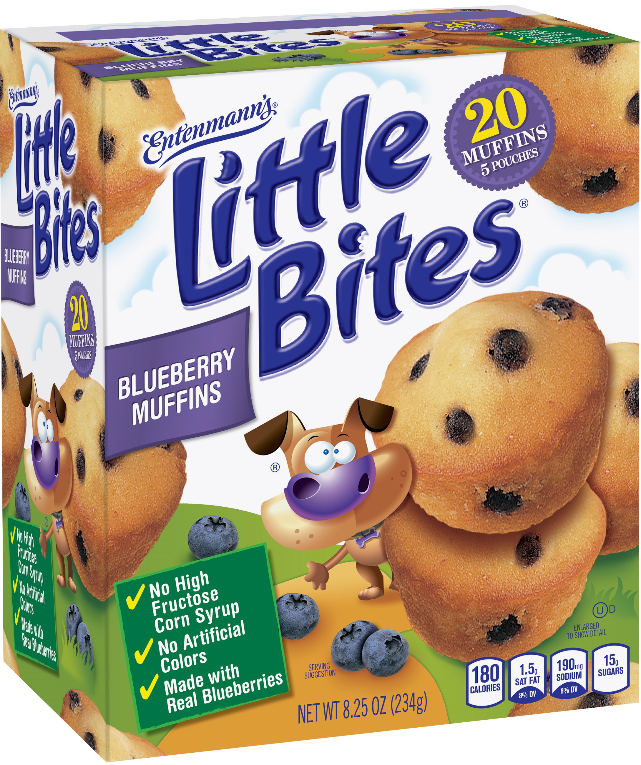 Little Bites® Blueberry Muffins | Entenmann's® Little Bites® Snacks