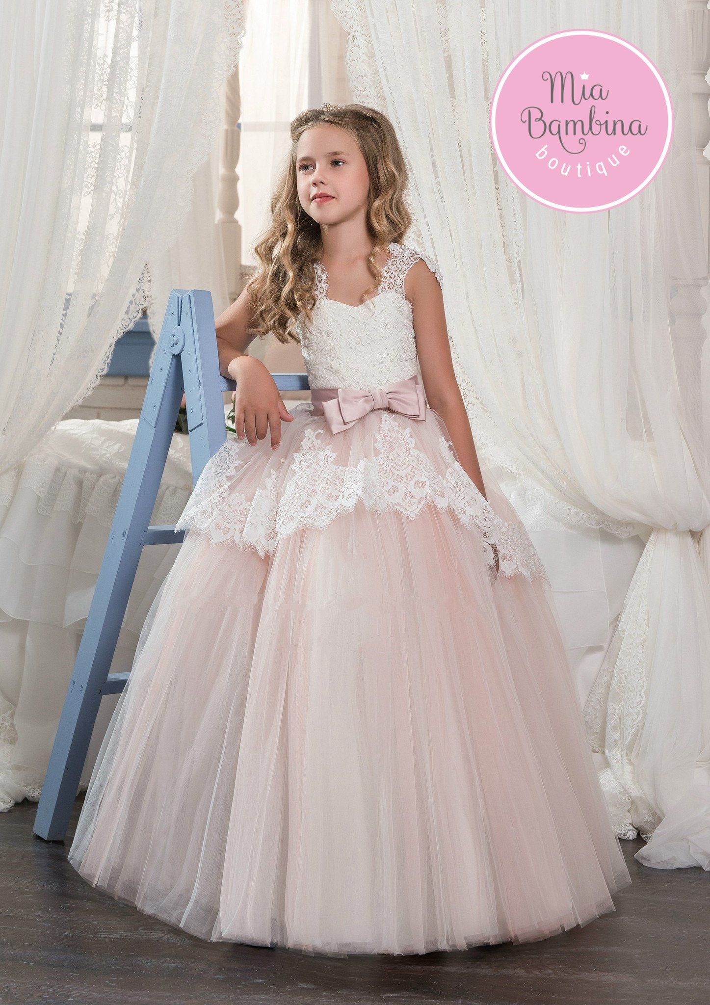 Flower Girl Dresses: Toledo Little Girls Wedding Dress by MB ...
