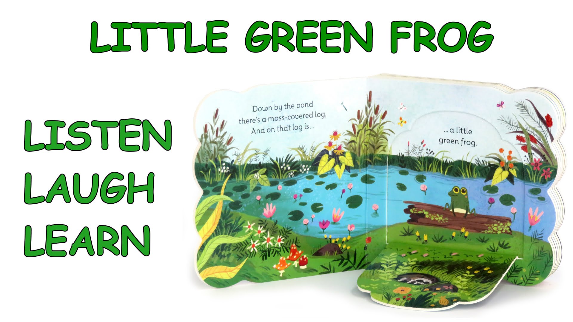 Little Green Frog - Cottage Door Press - Read Along Kids Book - YouTube