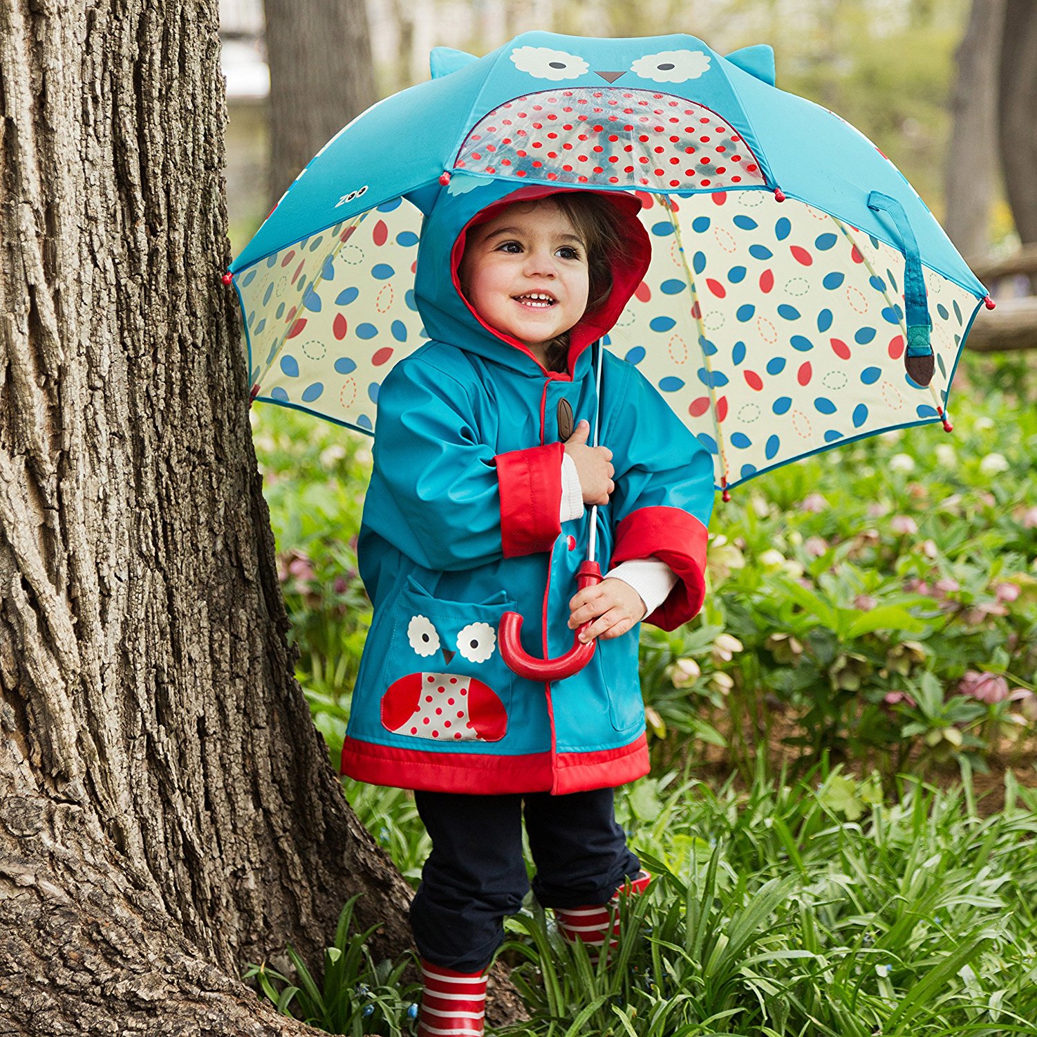Amazon.com: Skip Hop Unisex Zoo Raincoat (Toddler/Little Kid): Baby