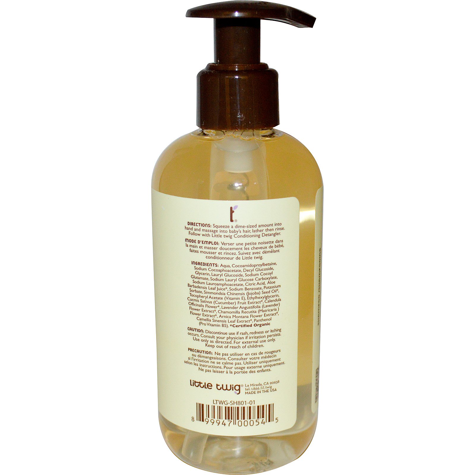 Little Twig, Shampoo, Calming Lavender, 8.5 fl oz (251 ml) - iHerb.com