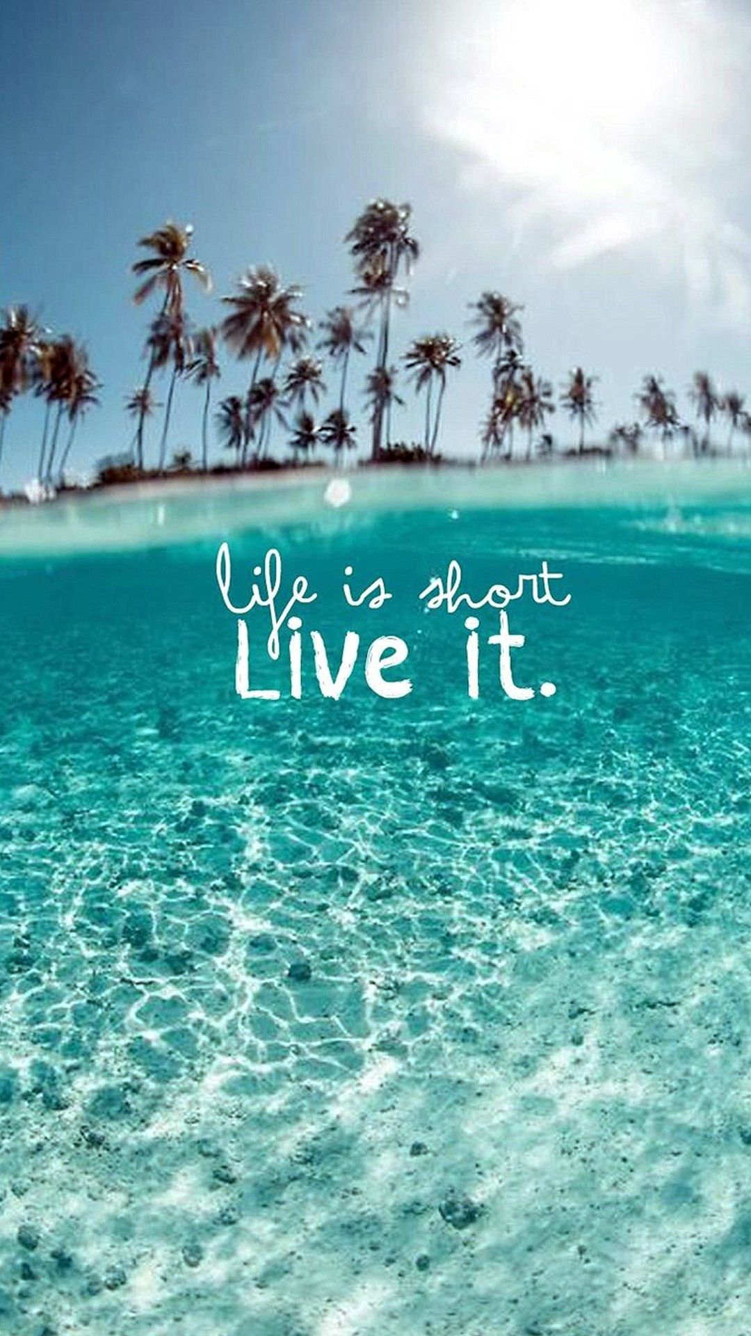 Live it - Tap to see more inspirational quotes wallpapers to inspire ...