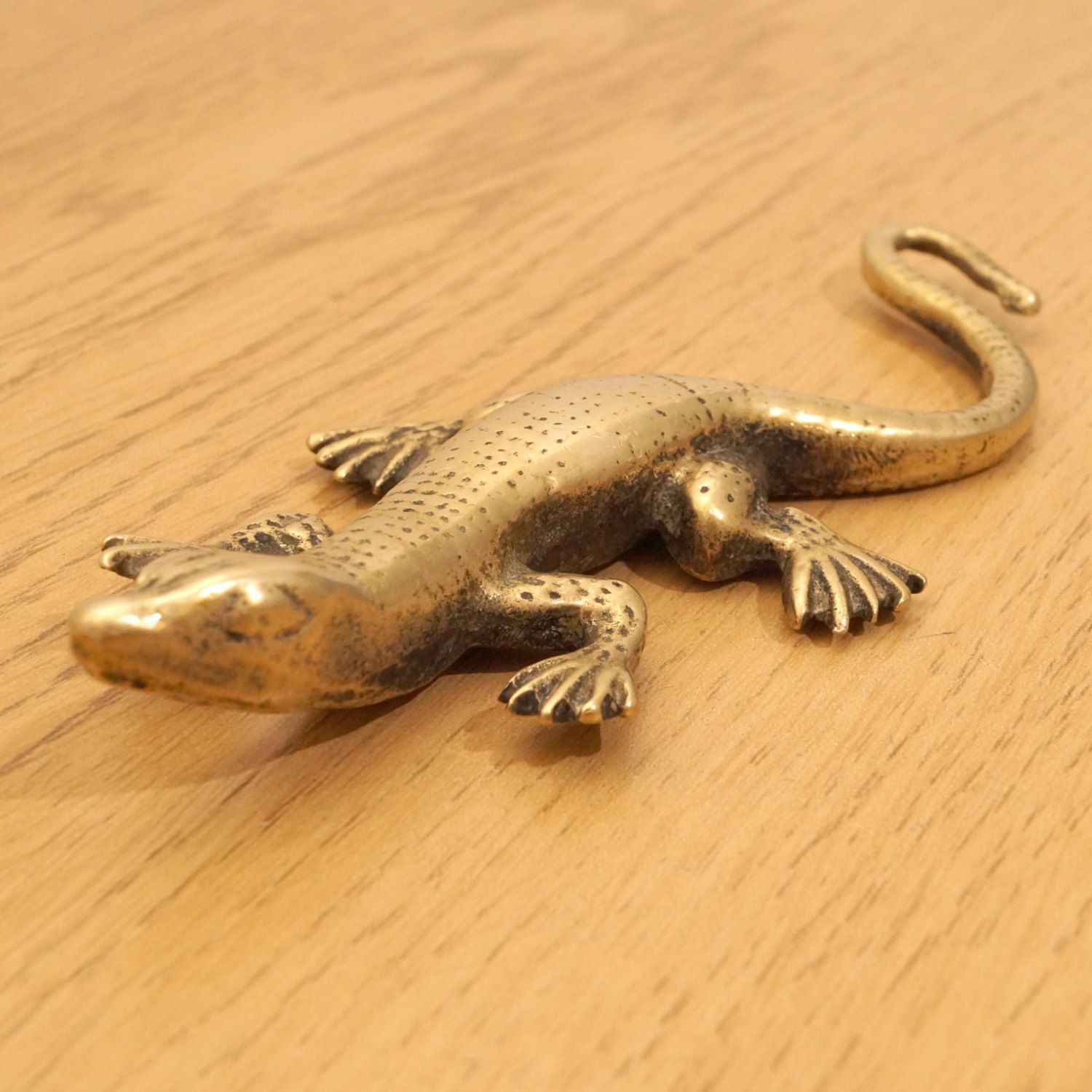 Peerage lizard || vintage figure || reptile statue || vintage small ...