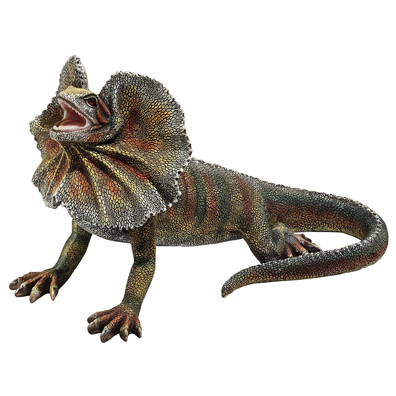 Amazon.com : Design Toscano Frill-Necked Lizard Statue : Garden ...