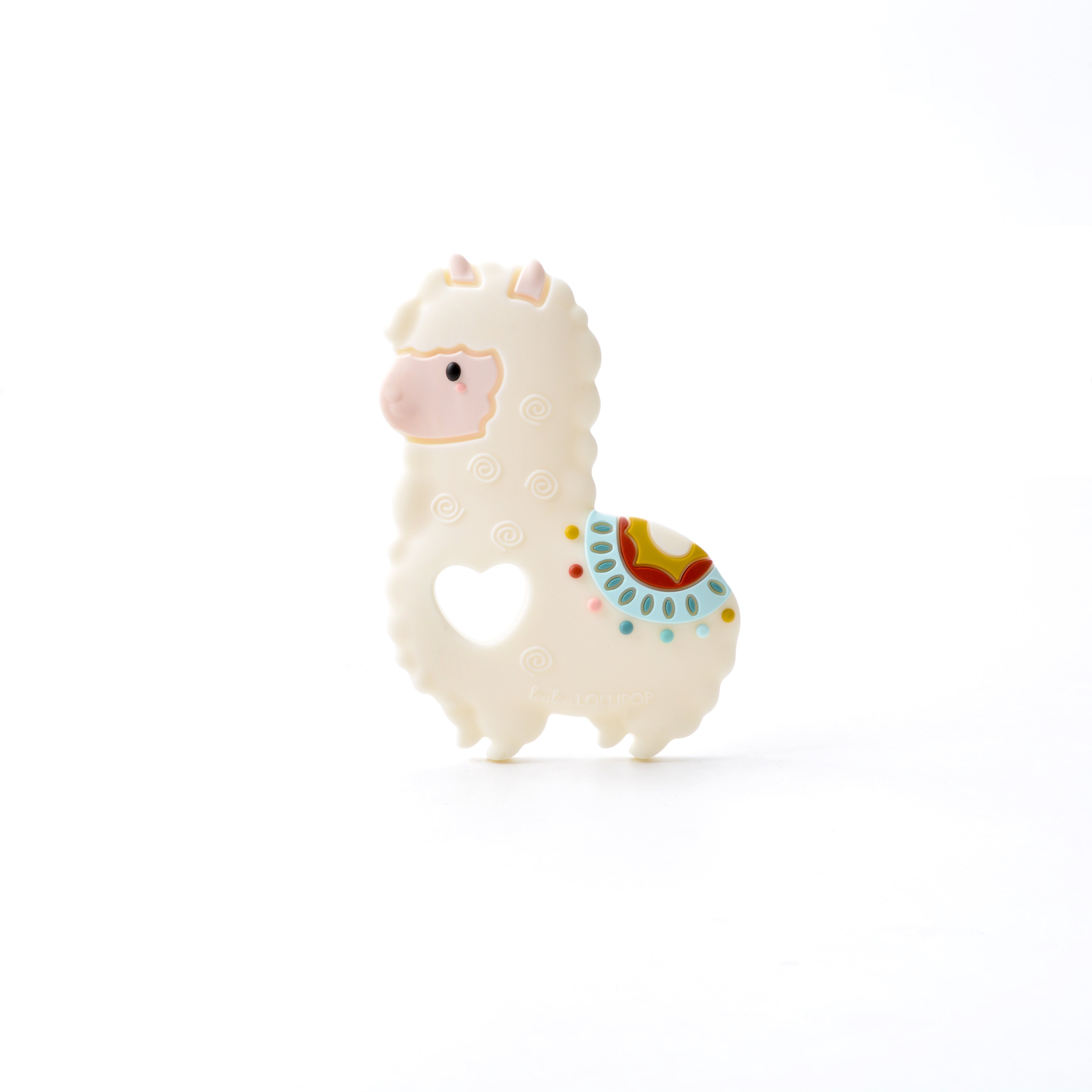 Llama Silicone Teether - Single – loulou LOLLIPOP