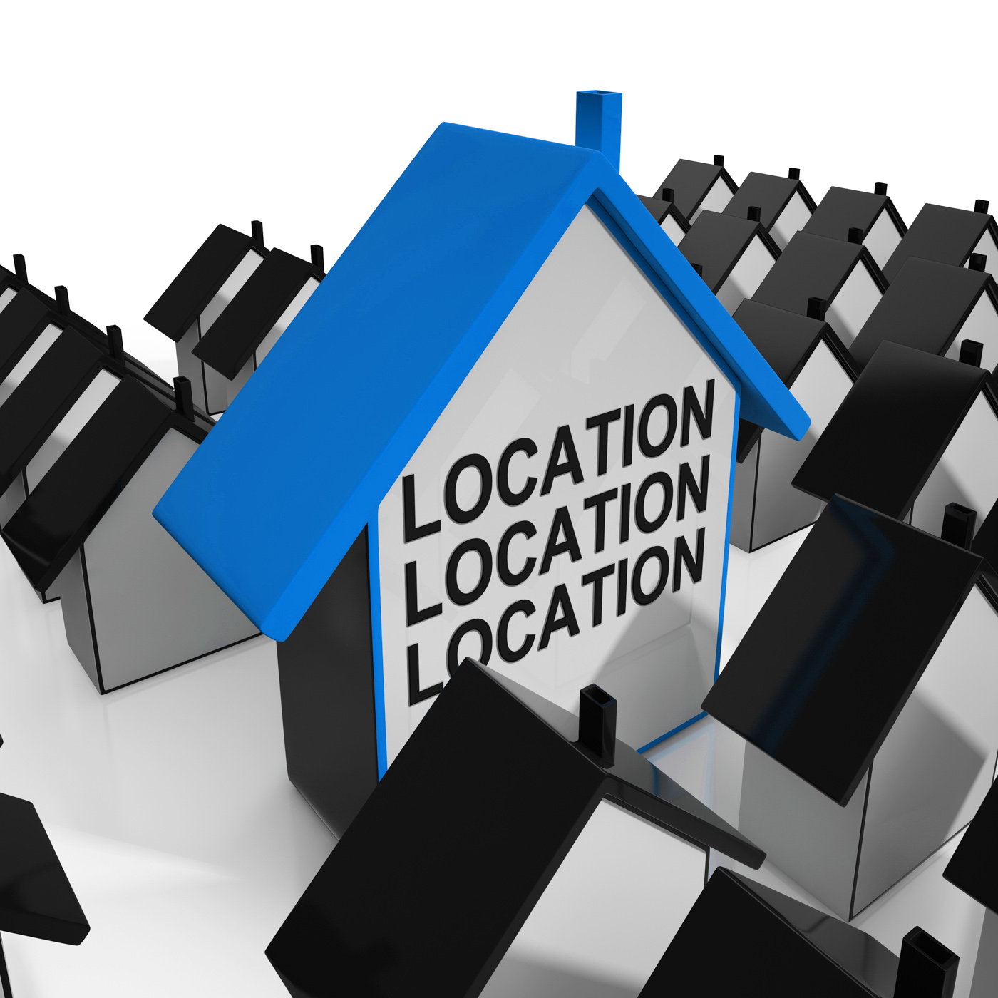 Location location location house means situated perfectly photo