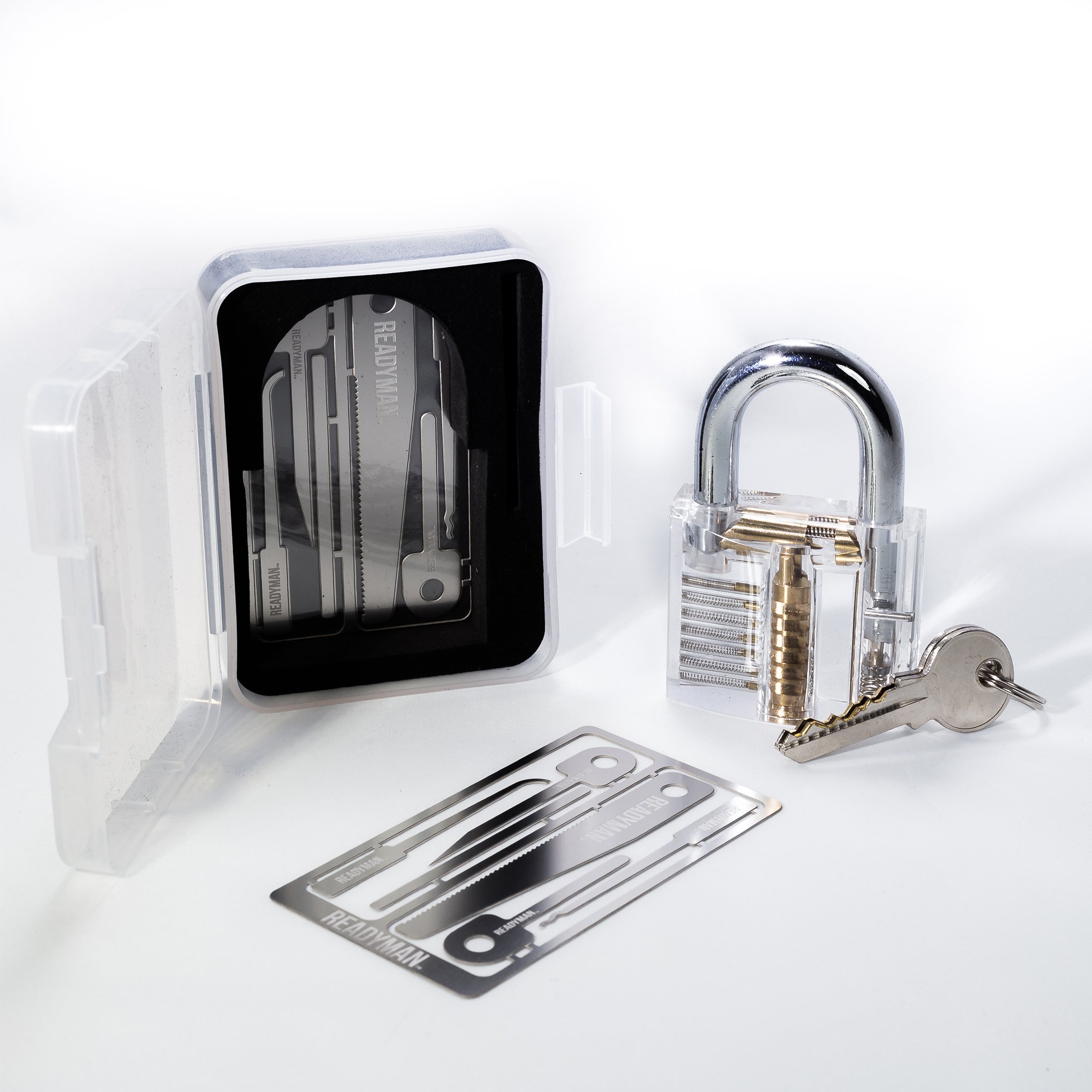 Acrylic Training Lock + 2 Hostage Escape Cards – Readyman