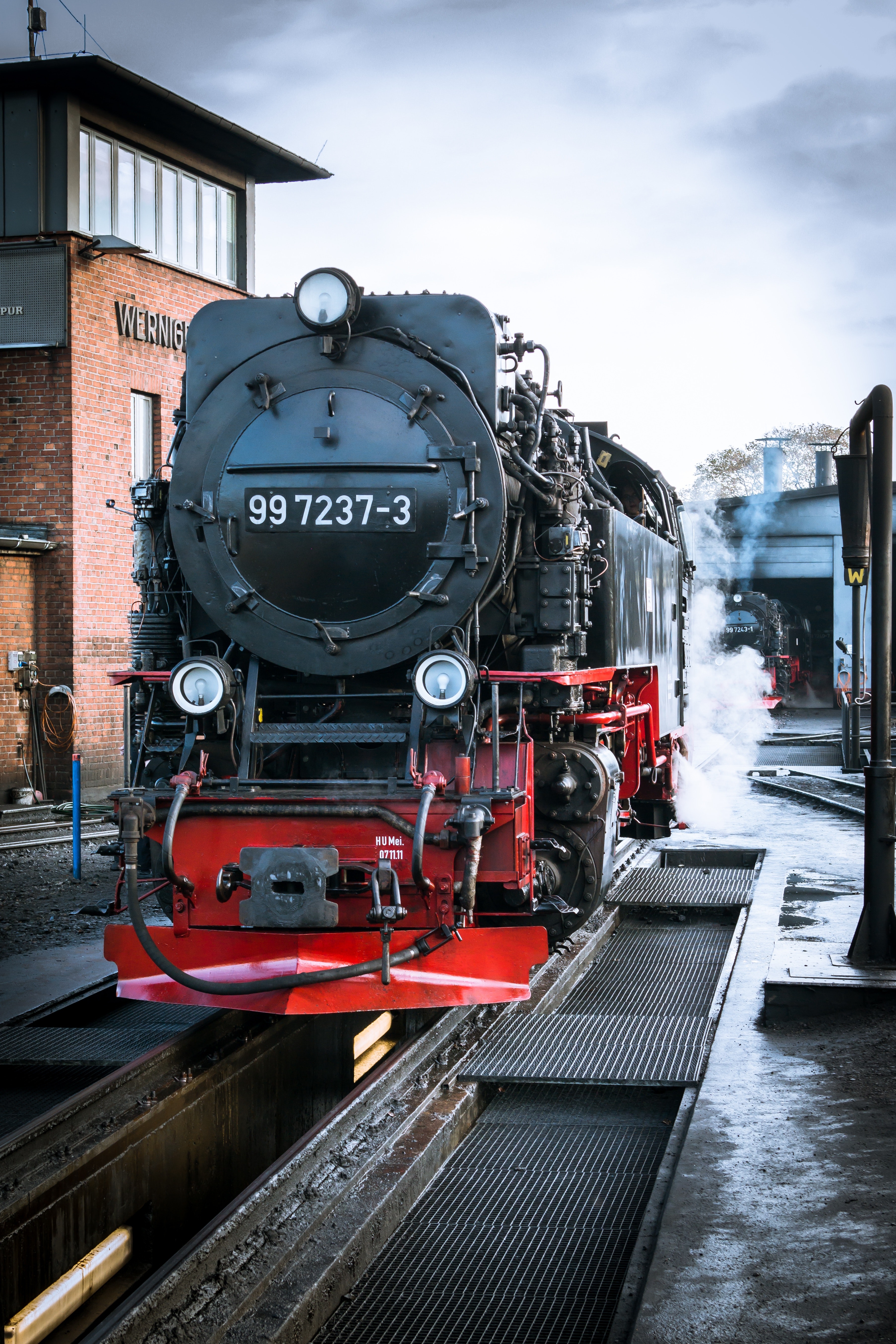 Locomotive engine photo