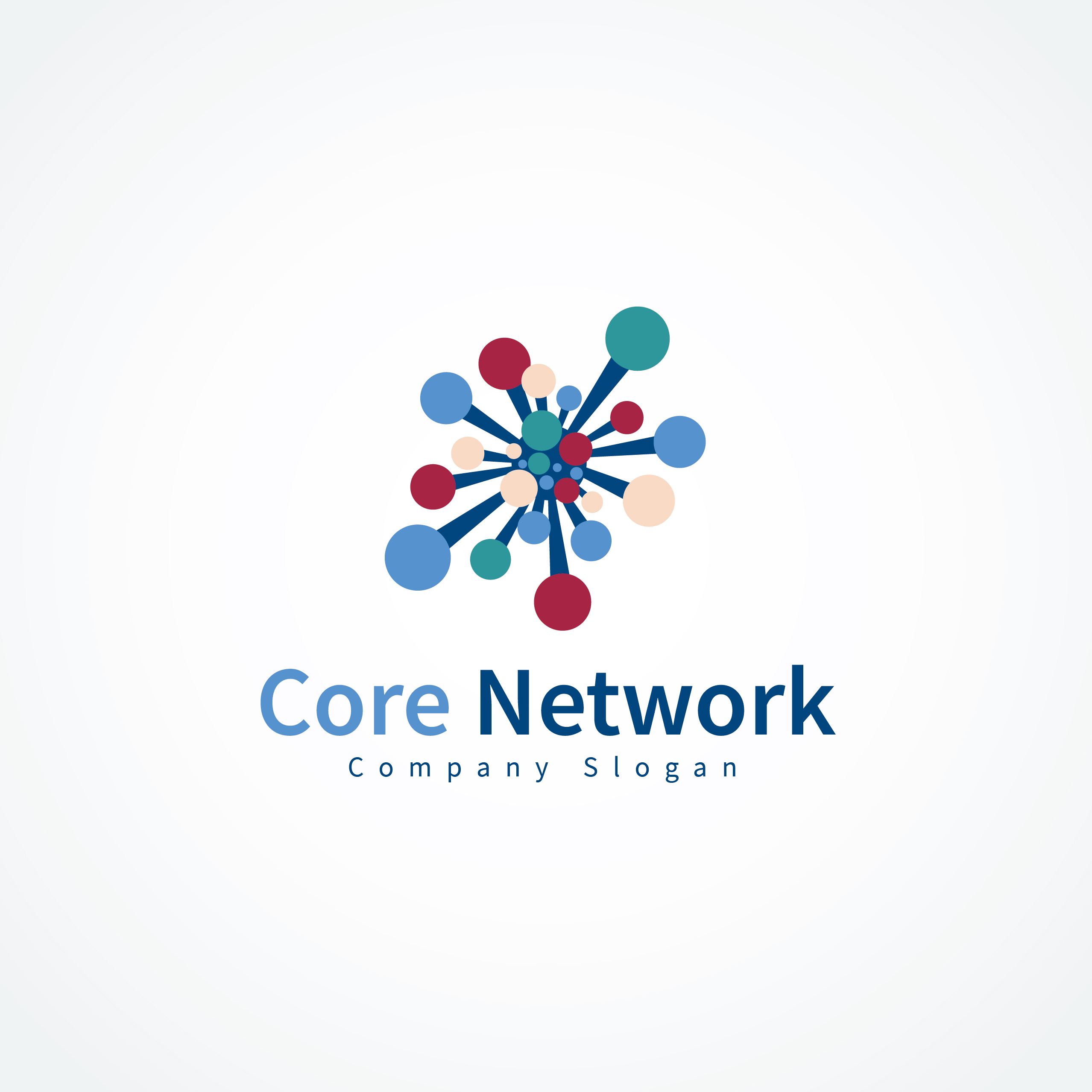 Core Network Logo Template