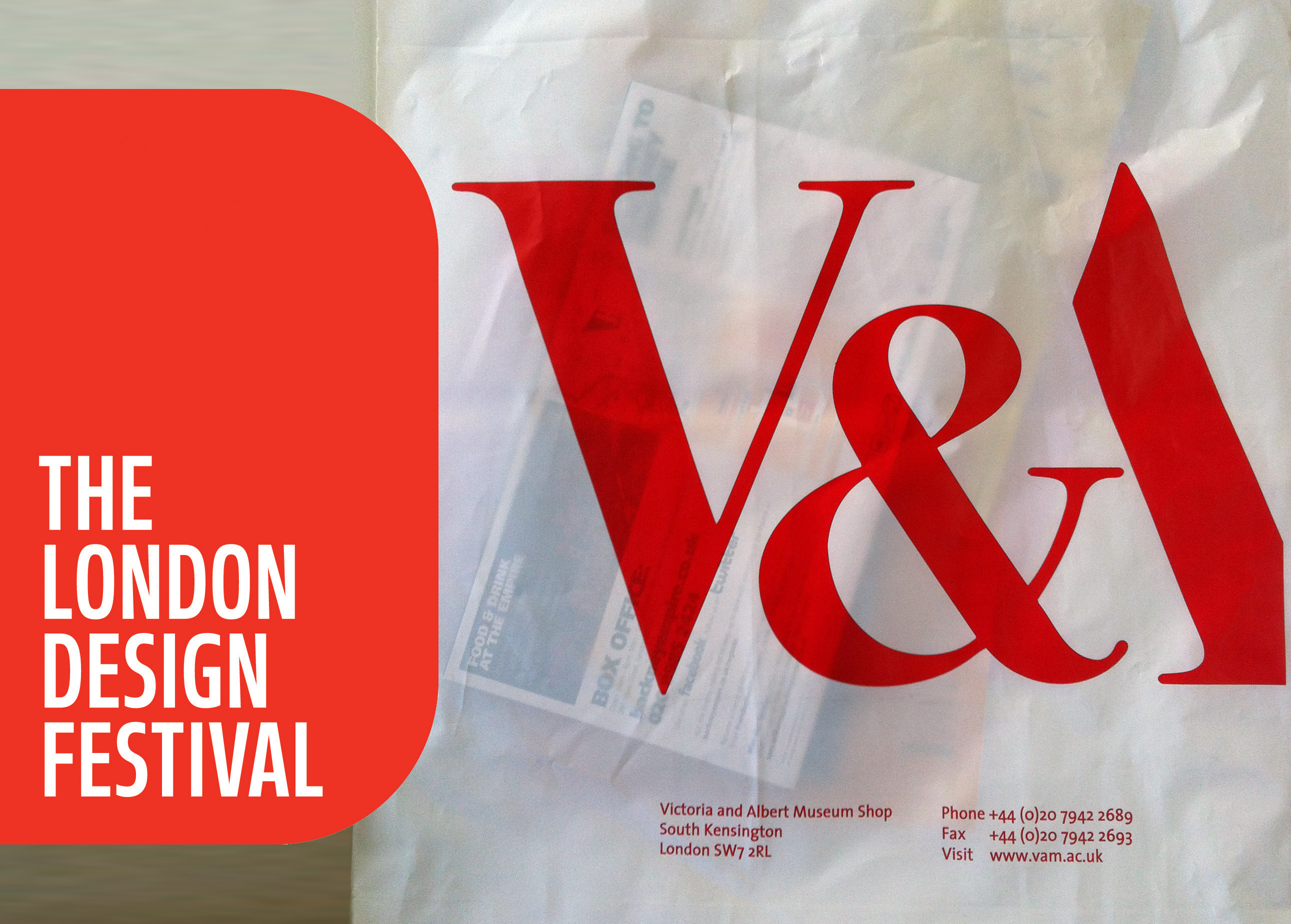 Blog: London Design Festival at the V&A | Type Tasting