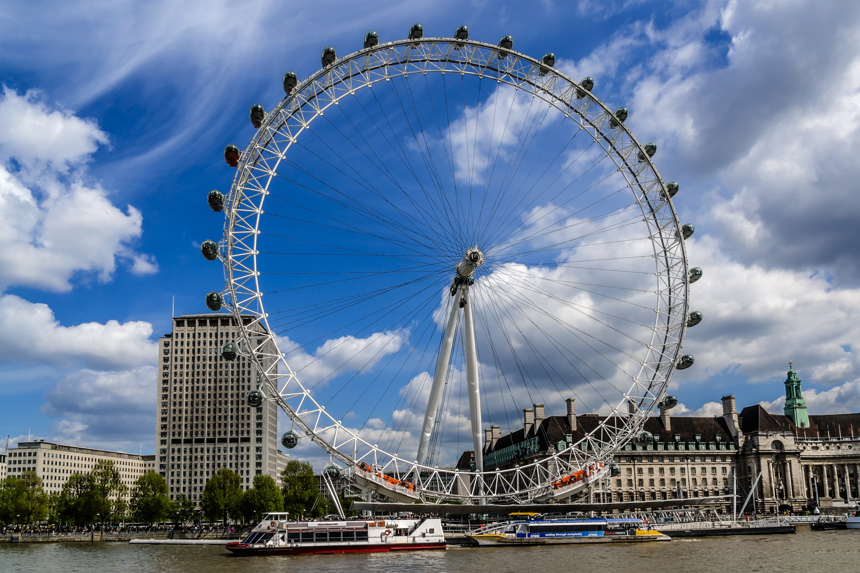 Free photo: London eye - Attraction, Construction, England - Free ...