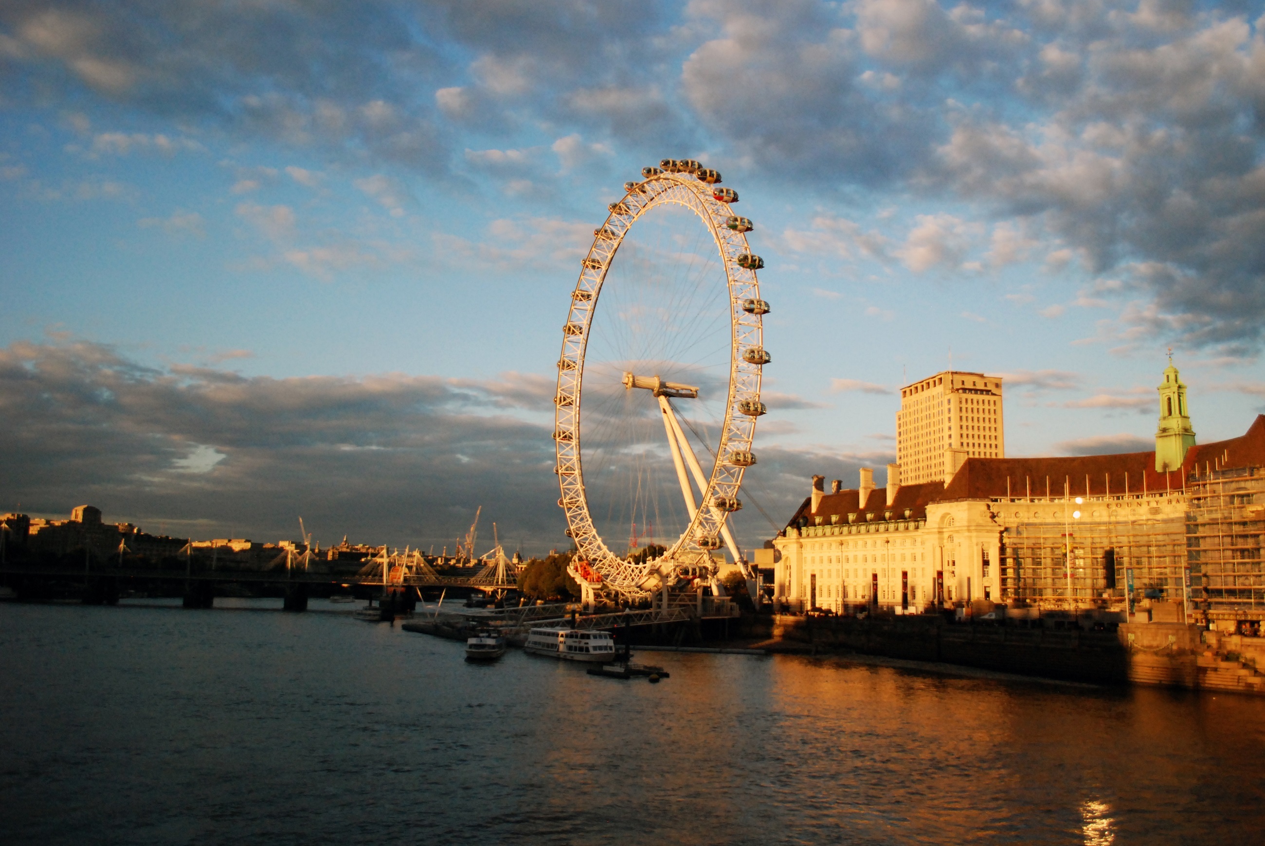 London Eye, Architecture, Building, City, Construction, HQ Photo