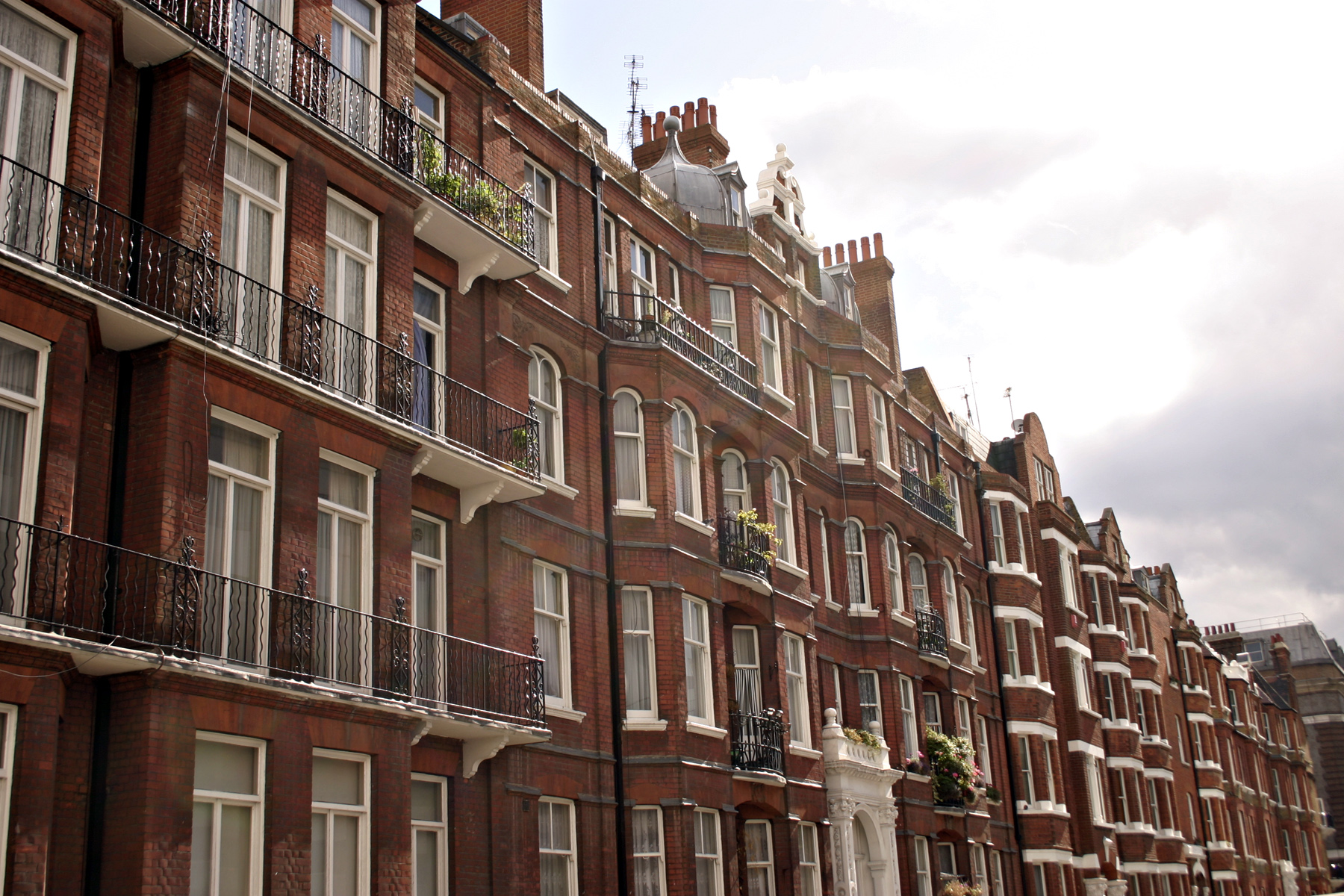 Free photo: London street - Appartments, Architecture, Buildings - Free