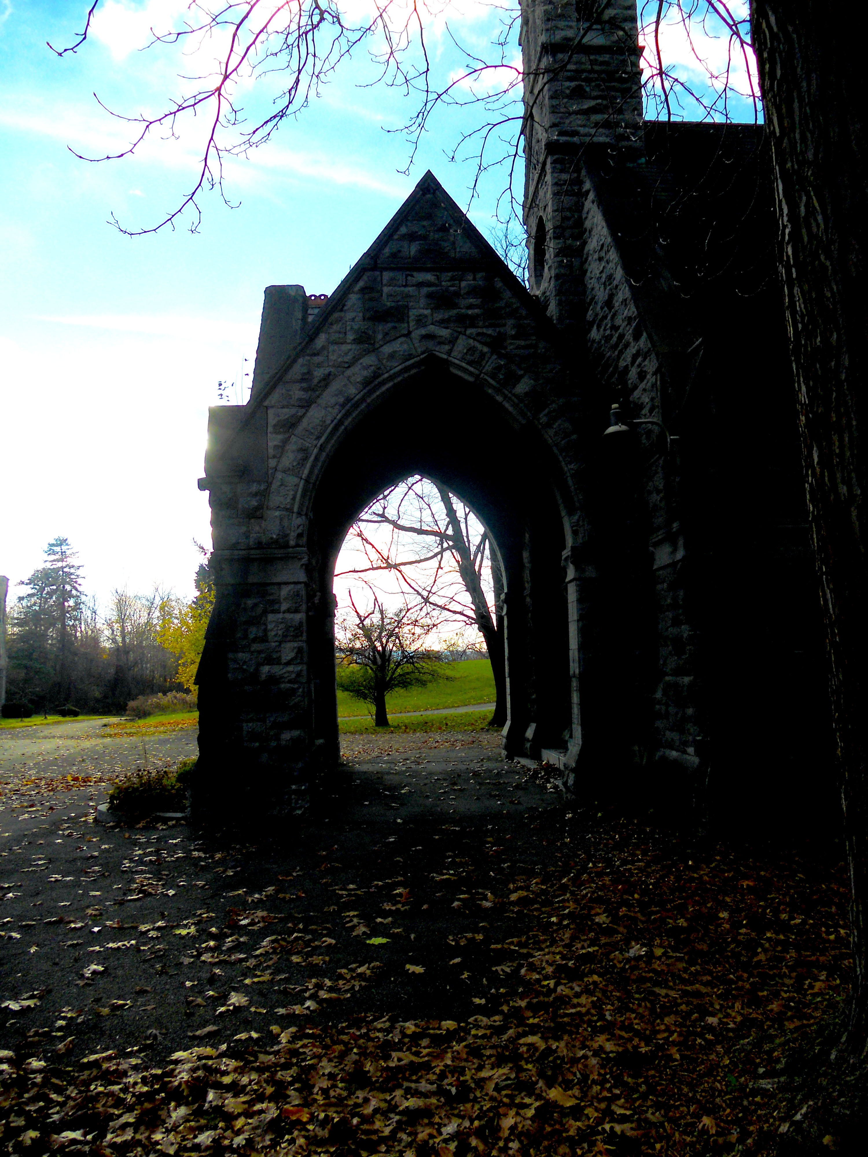 Lonely archway photo