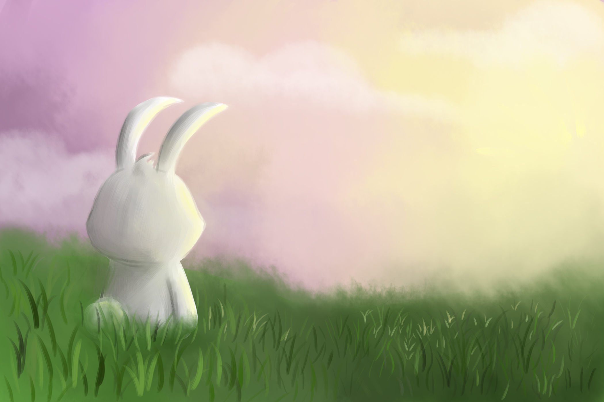 Lonely Easter Bunny by poloisindahouse on DeviantArt