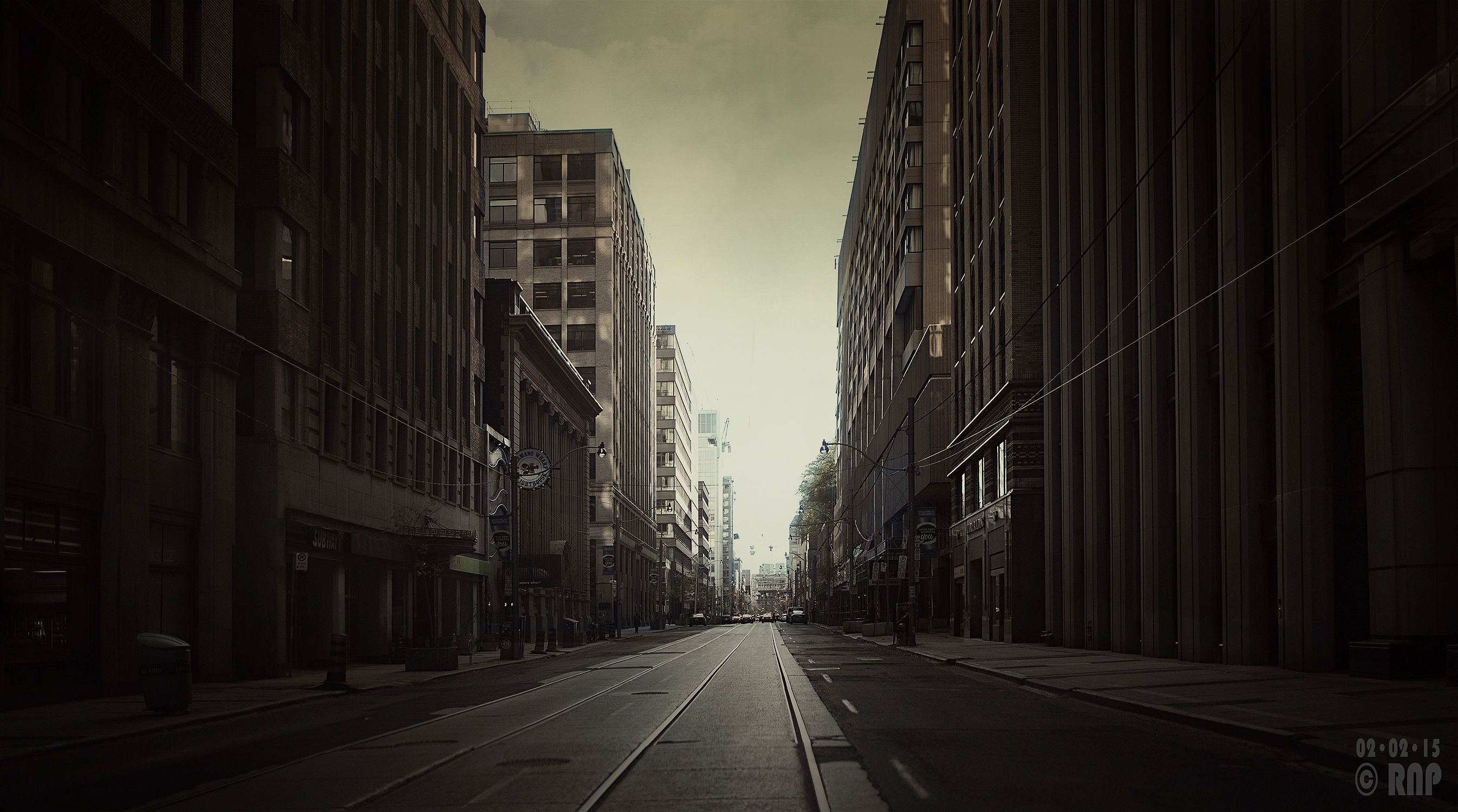 Lonely street photo